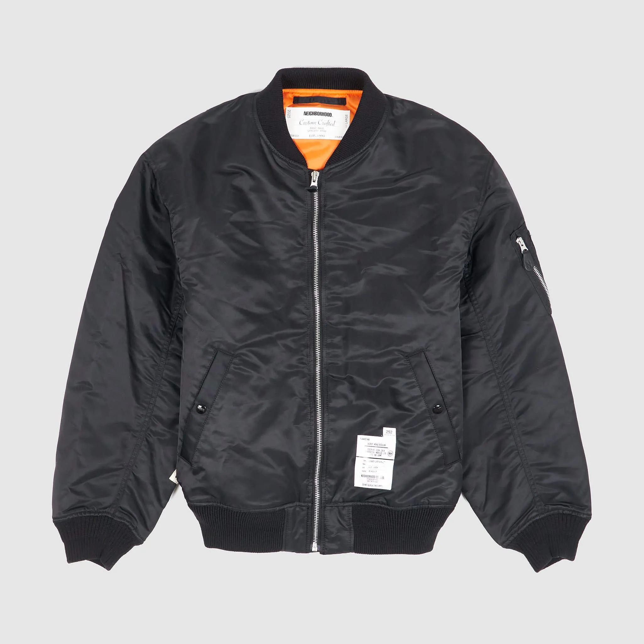 Neighborhood MA-1 Mod Flight Jacket sold by DeeCee style
