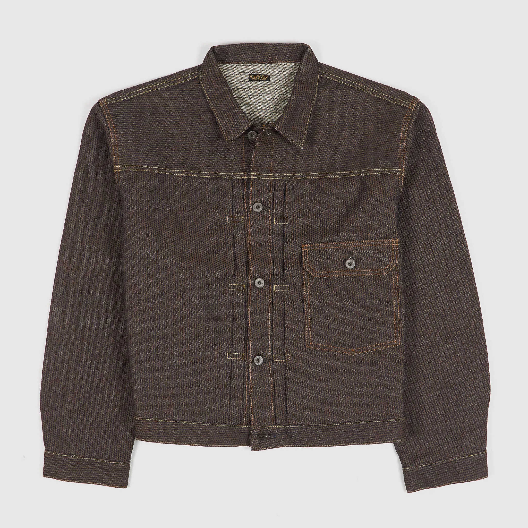 Kapital Century Denim Type-1 Trucker Jacket sold by DeeCee style