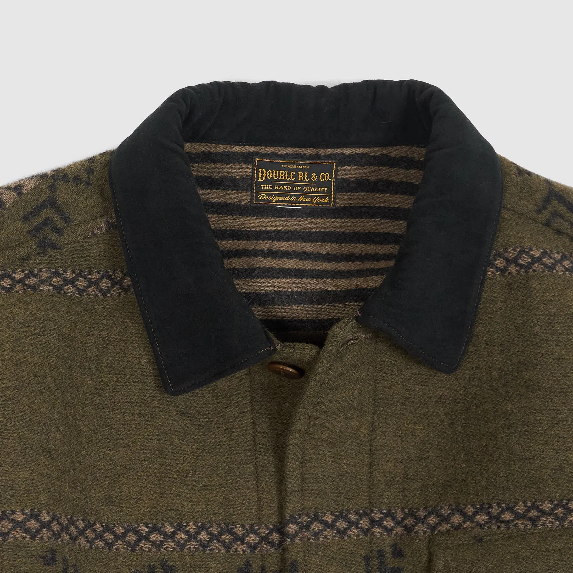 Double RL Double-Faced Overshirt Jacket sold by DeeCee style product image thumbnail 2