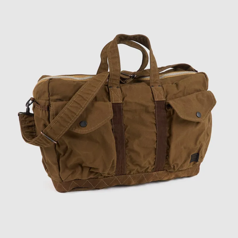 Porter Yoshida & Co. Crag 2 Way Boston Small Weekender Duffle Bag sold by DeeCee style