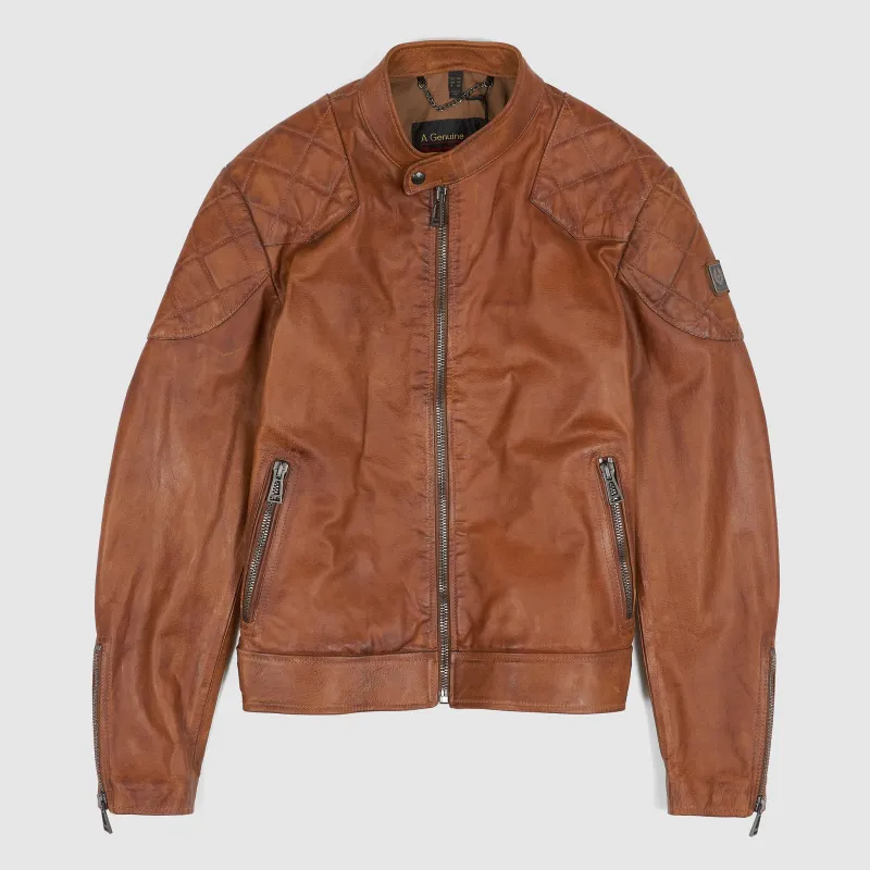 Belstaff Legacy Outlaw Cafe Racer Leather Jacket sold by DeeCee style