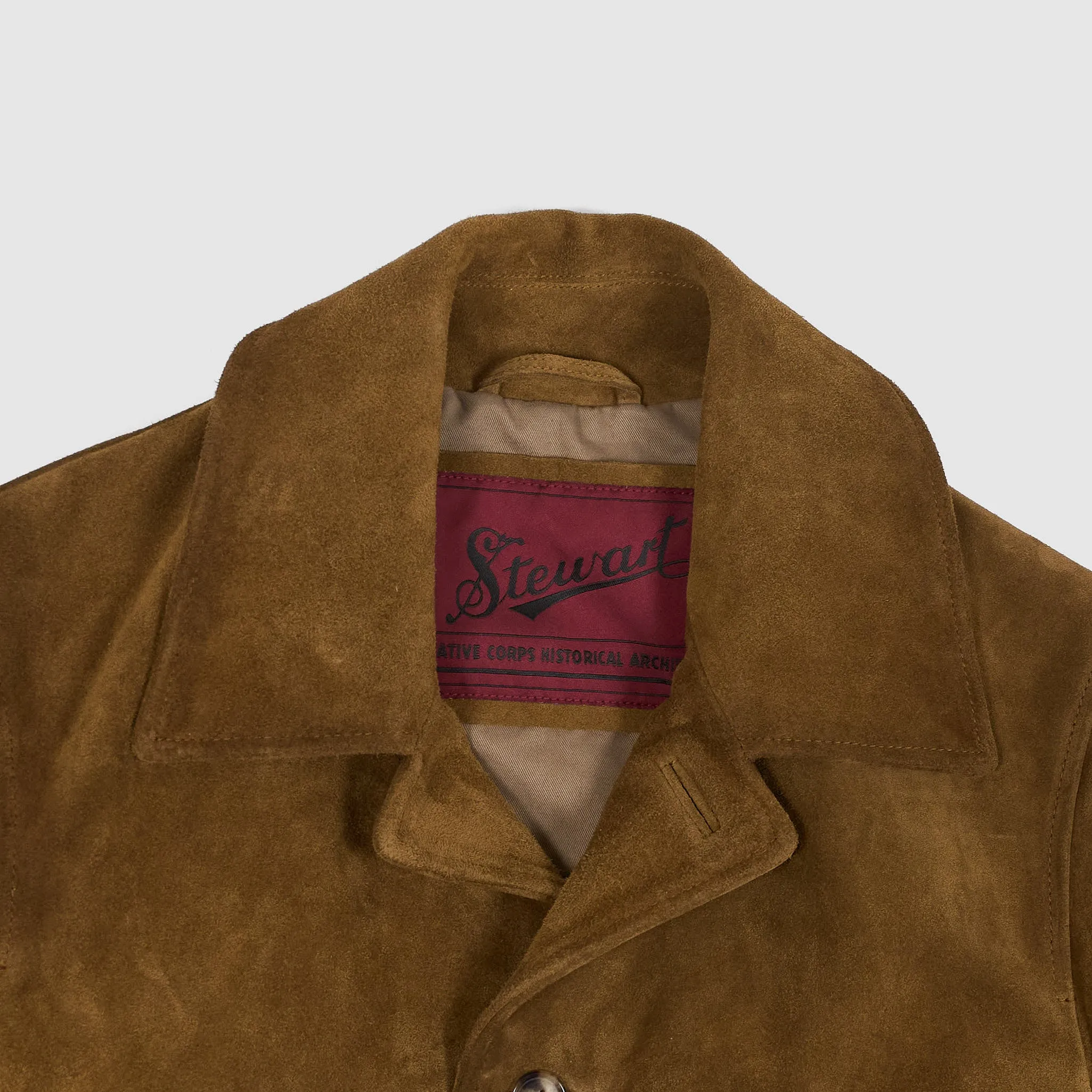 Stewart Rough Suede Car Jacket sold by DeeCee style product image thumbnail 3