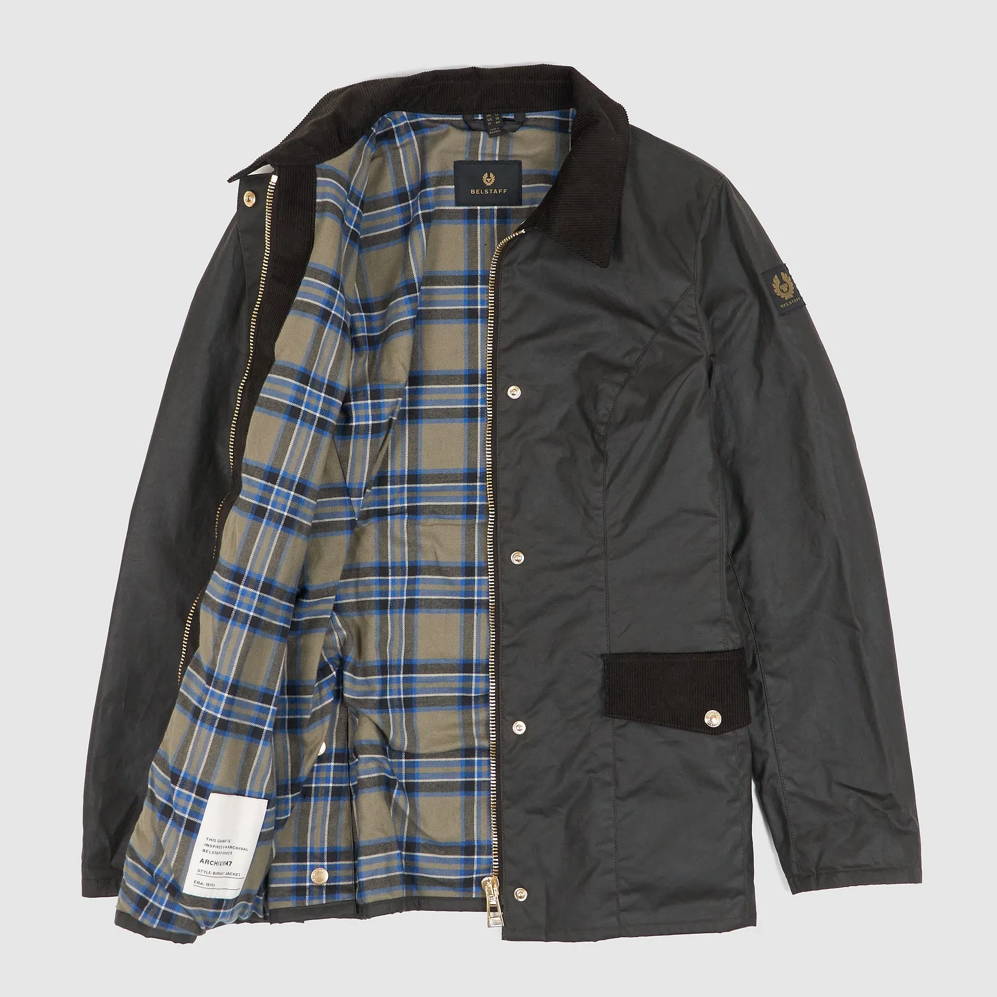 Belstaff Ladies Waxed Cotton Burghley Jacket sold by DeeCee style product image thumbnail 2