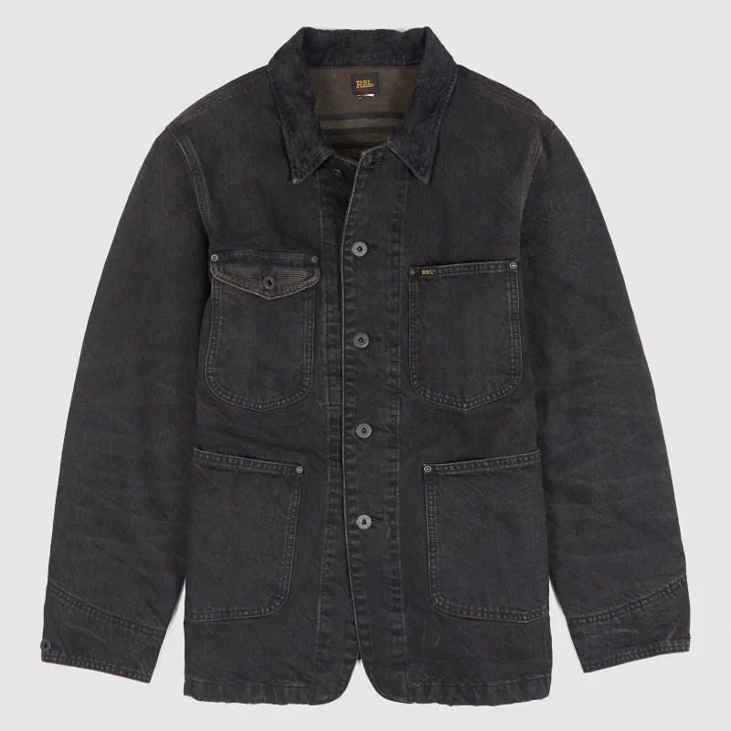 Double RL Lined Denim Work Jacket sold by DeeCee style
