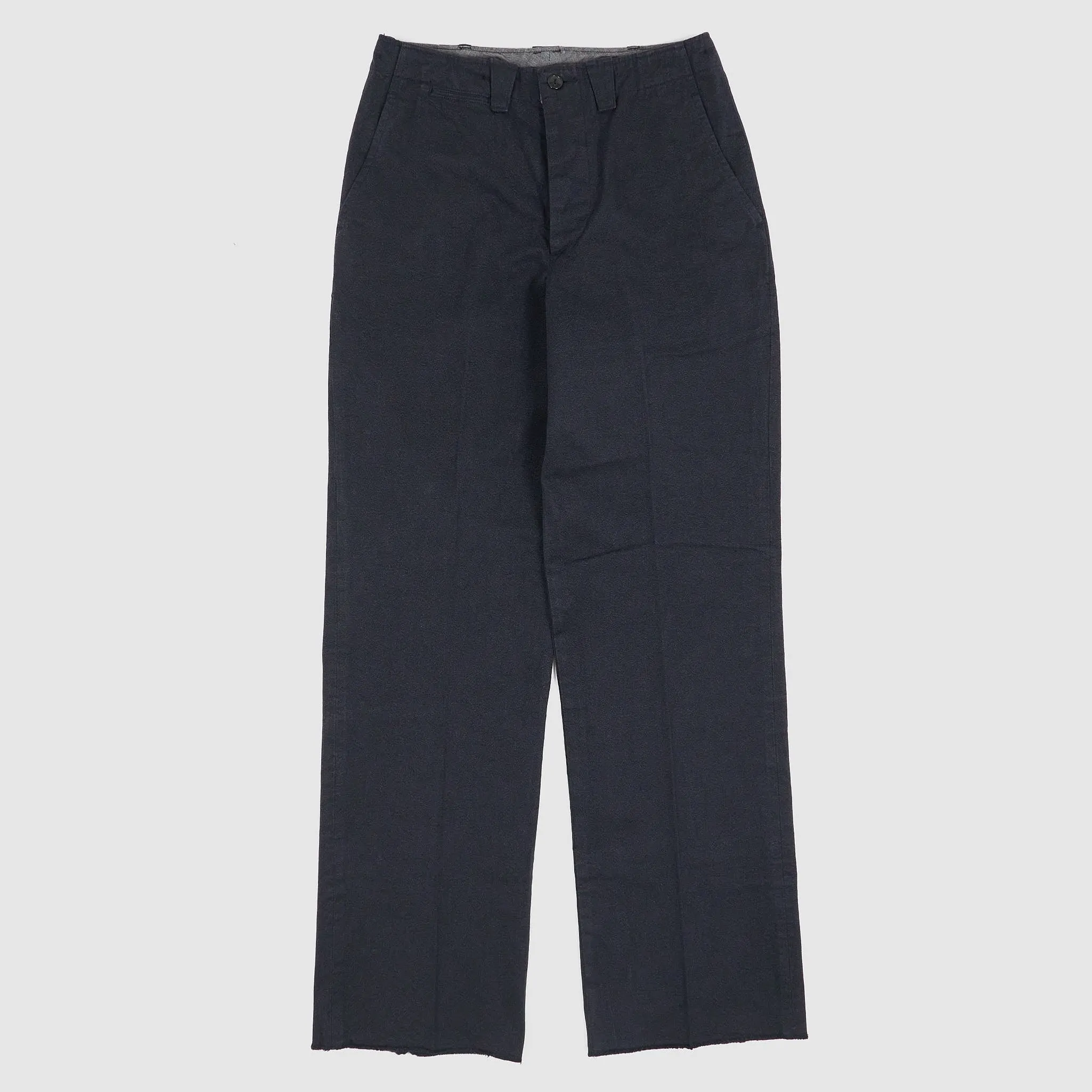 Black Sign Mock Twist Yarn Officer Pant sold by DeeCee style