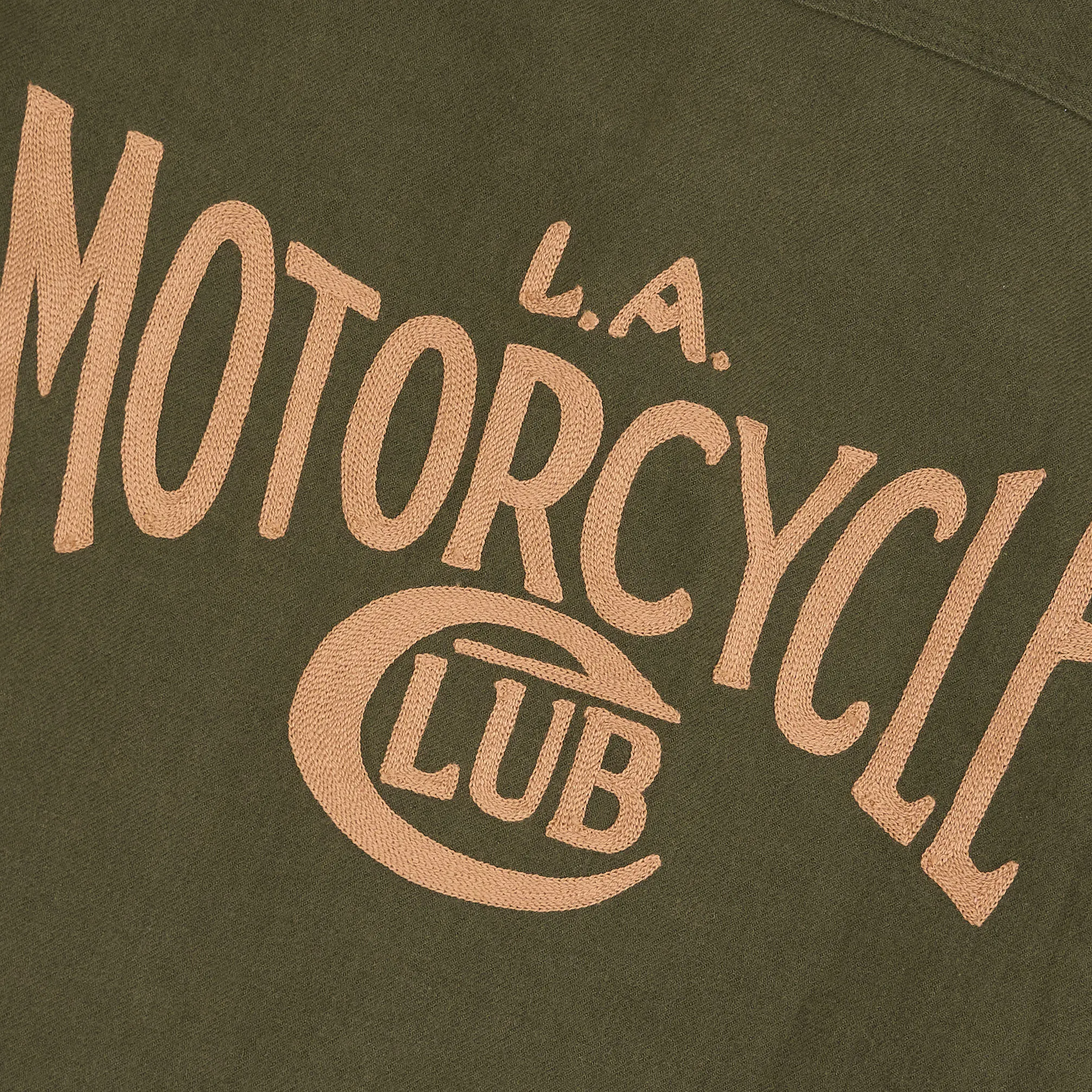 Old Crow Speed Shop by Glad Hand & Co. LA Motorcycle Club Overshirt sold by DeeCee style product image thumbnail 5