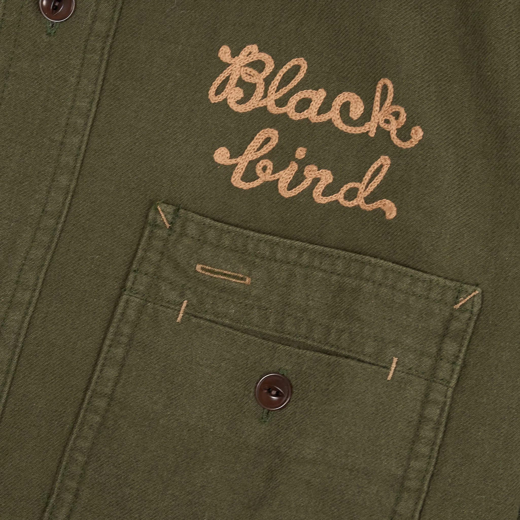 Old Crow Speed Shop by Glad Hand & Co. LA Motorcycle Club Overshirt sold by DeeCee style product image thumbnail 3