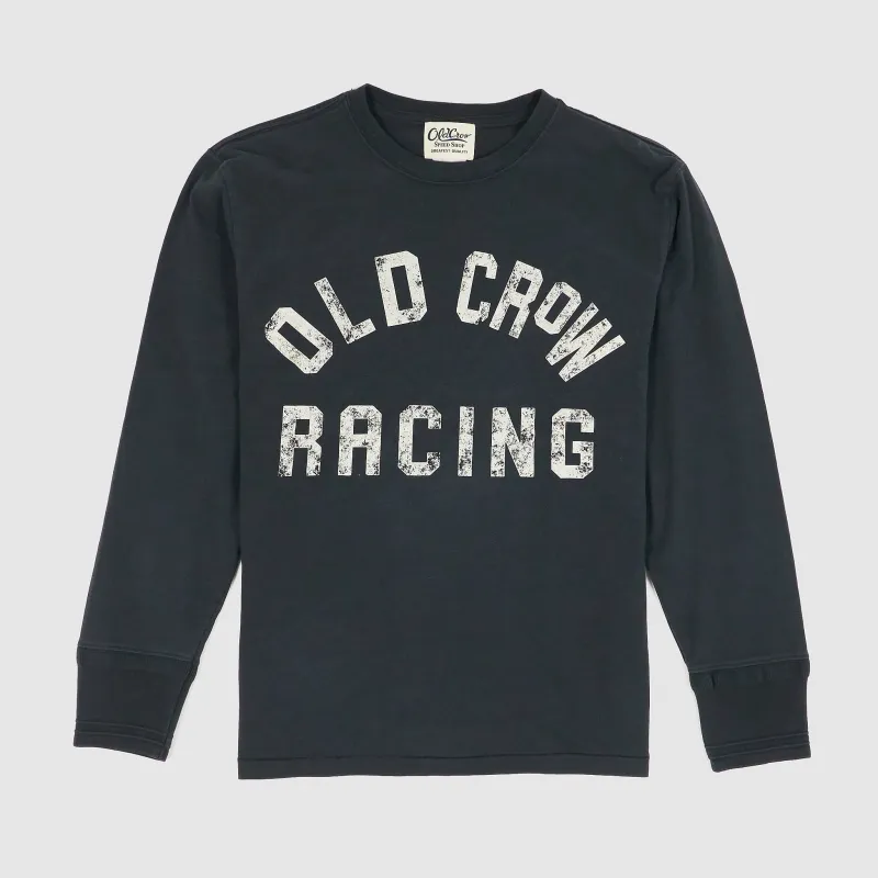 Old Crow Speed Shop by Glad Hand & Co. Racing Long Sleeve T-Shirt made by DeeCee style