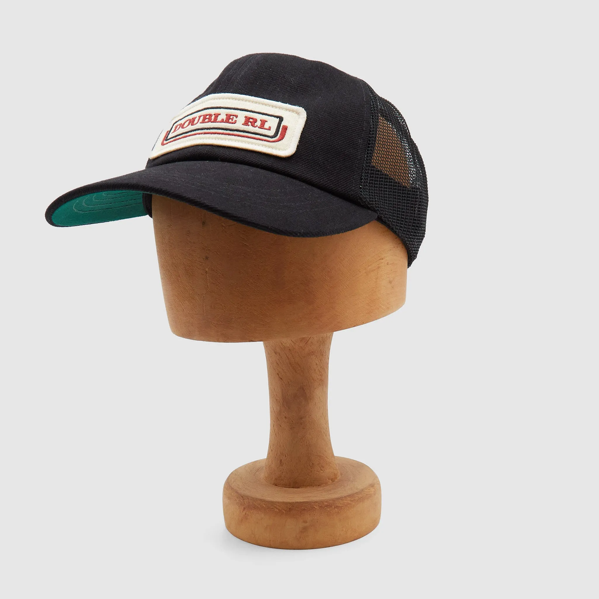 Double RL Mesh Logo Trucker Cap sold by DeeCee style