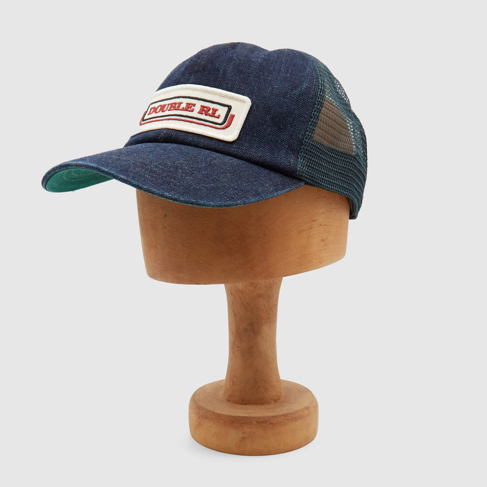 Double RL Mesh Logo Trucker Cap sold by DeeCee style product image thumbnail 5