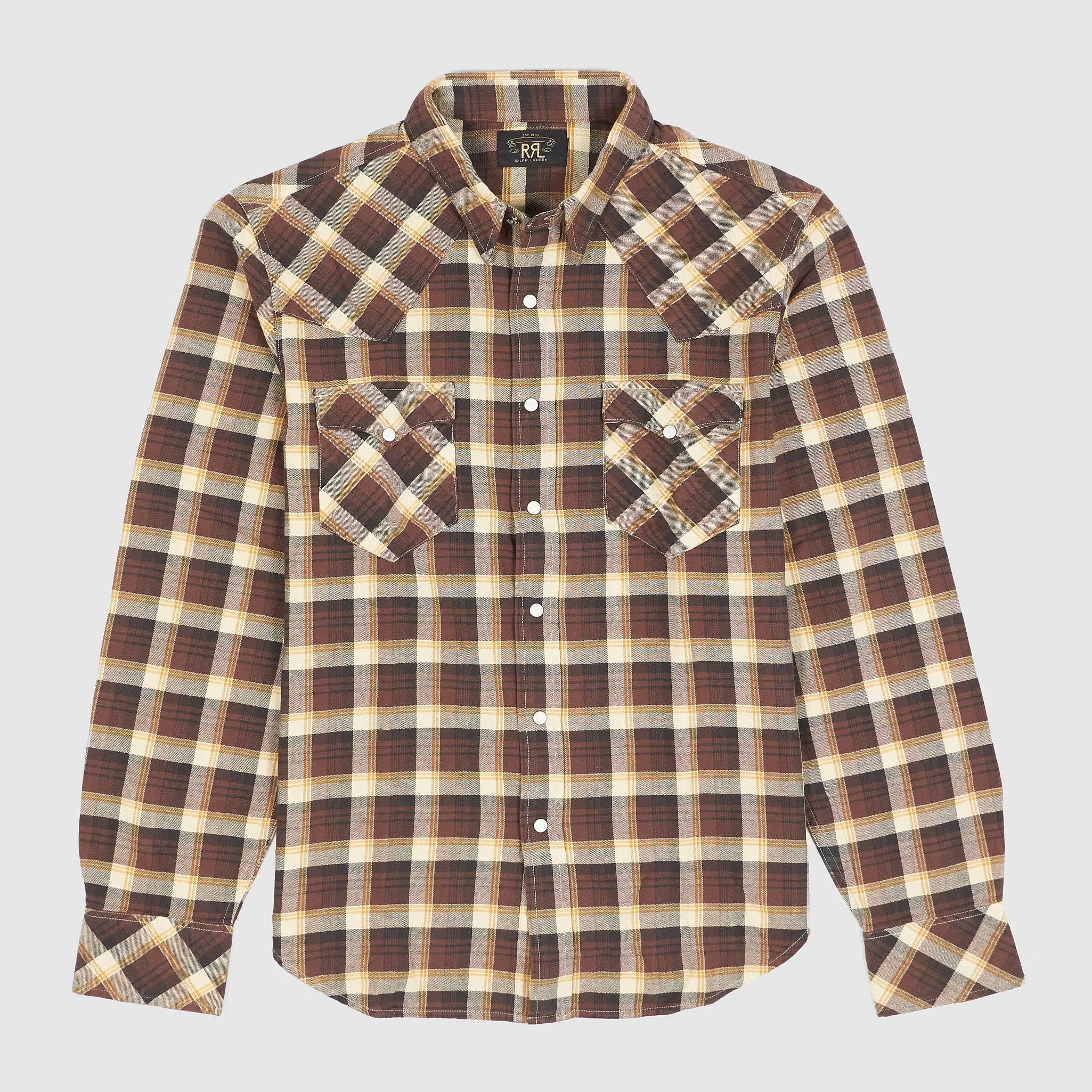 Double RL Buffalo Western Long Sleeve Shirt sold by DeeCee style