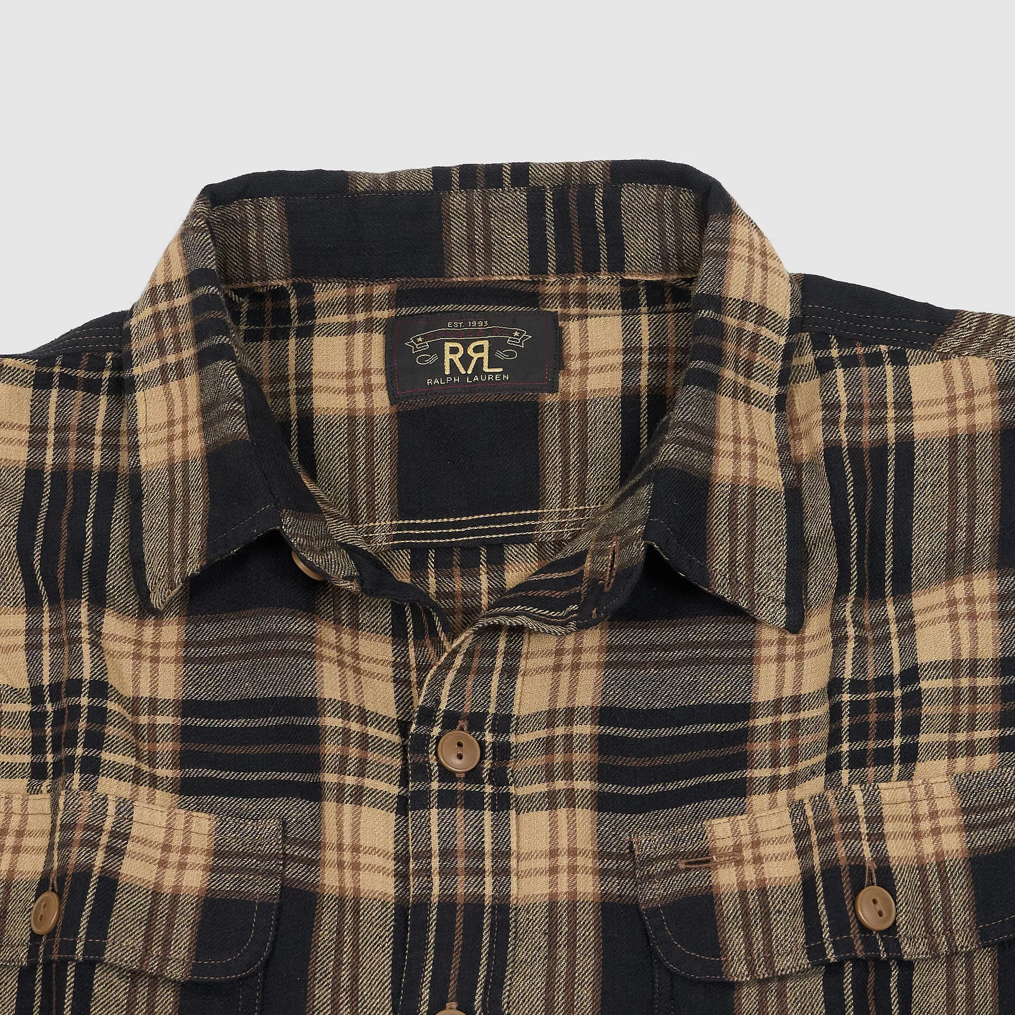 Double RL Greyson Long Sleeve Sport Shirt sold by DeeCee style product image thumbnail 2