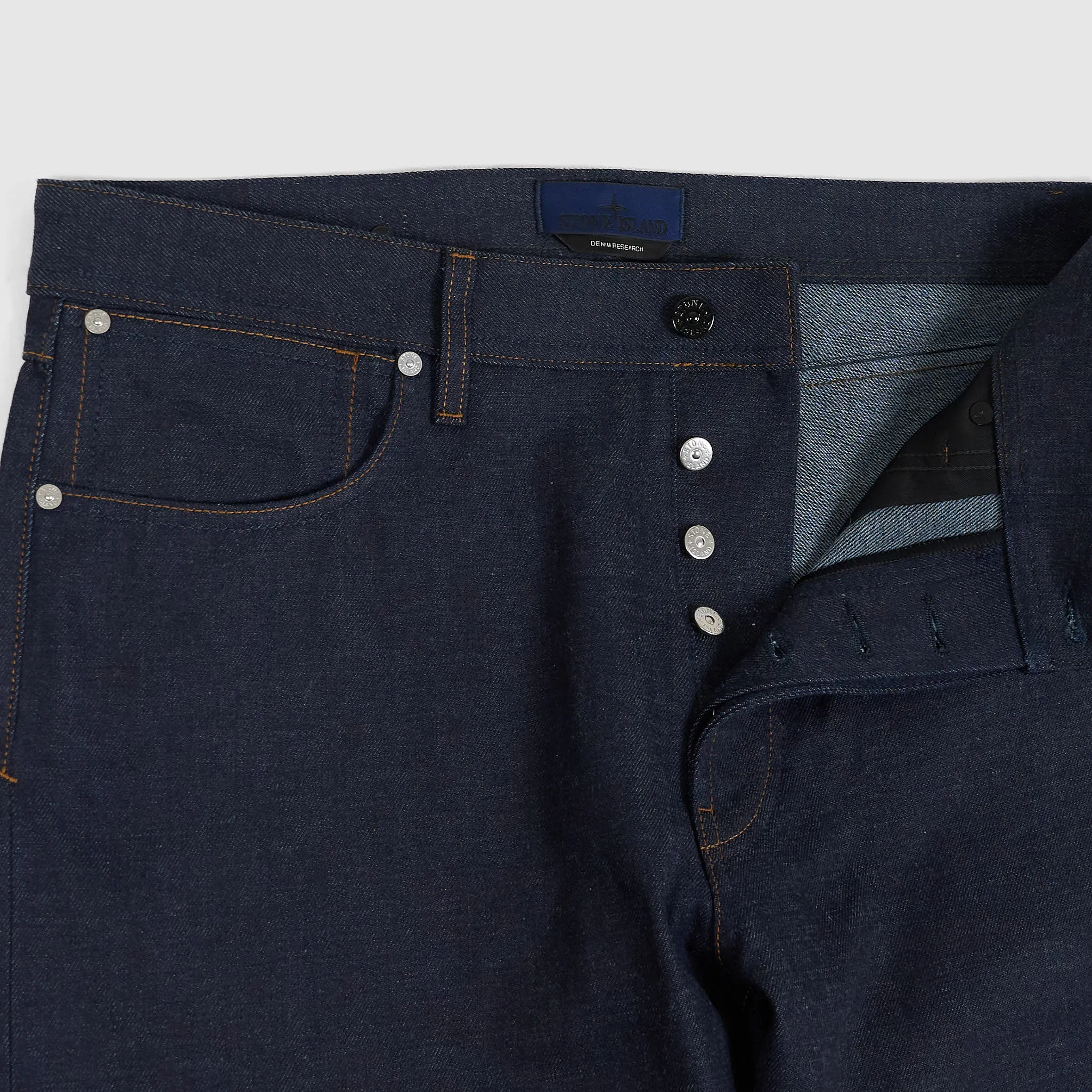 Stone Island Denim 5-Pocket Straight Fit Jeans sold by DeeCee style product image thumbnail 3
