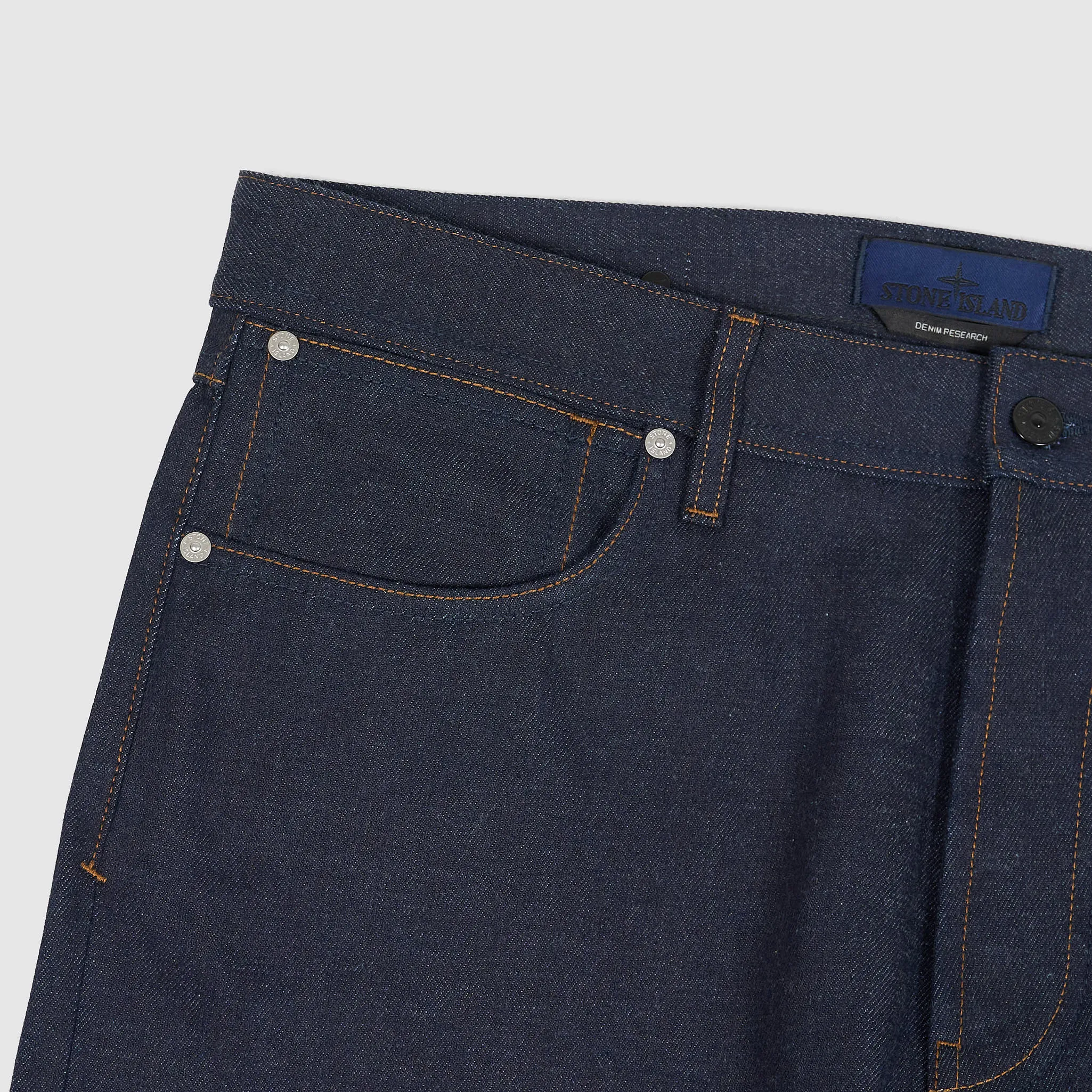 Stone Island Denim 5-Pocket Straight Fit Jeans sold by DeeCee style product image thumbnail 4