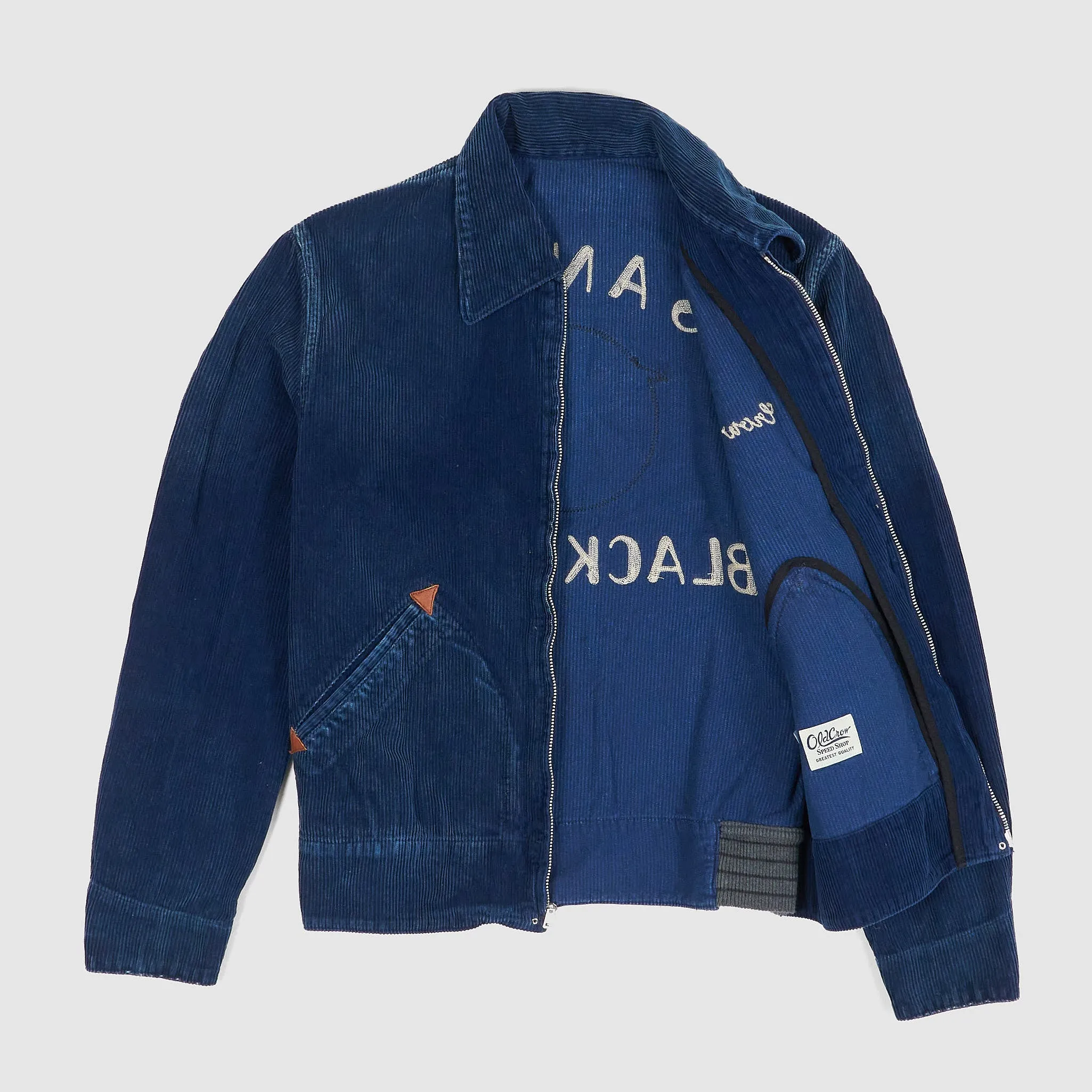 Old Crow Speed Shop by Glad Hand & Co. Blackbirds Corduroy Jacket sold by DeeCee style product image thumbnail 3