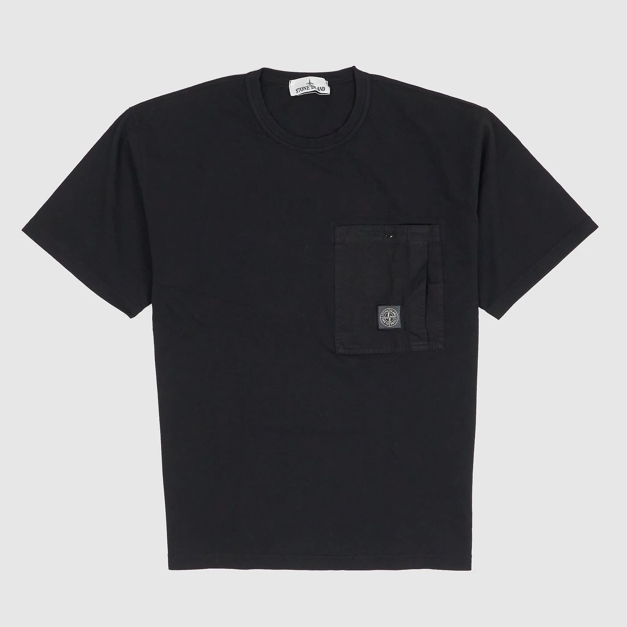 Stone Island Crew Neck Pocket T-Shirt sold by DeeCee style