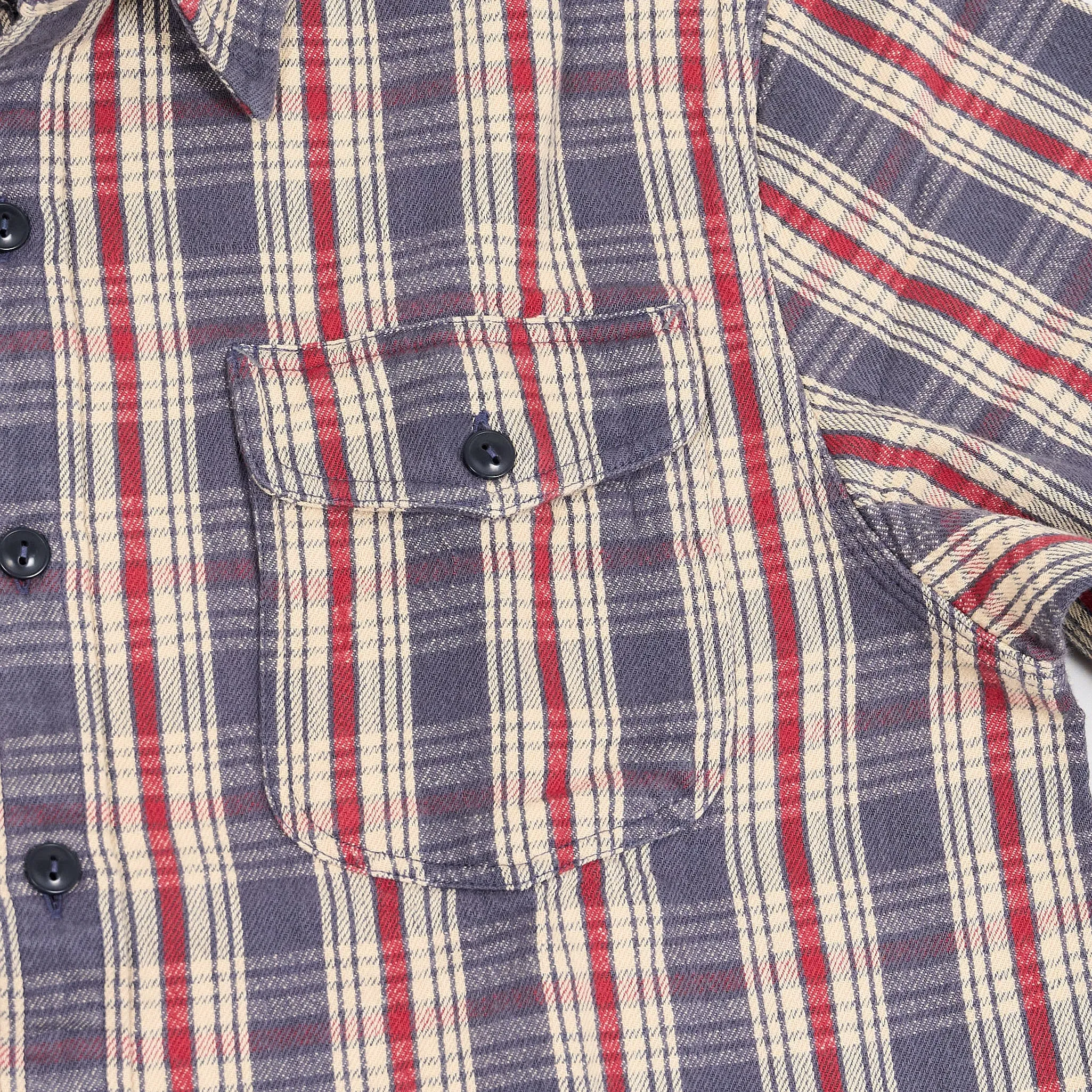 Double RL Long Sleeve Plaid Sport Shirt sold by DeeCee style product image thumbnail 4