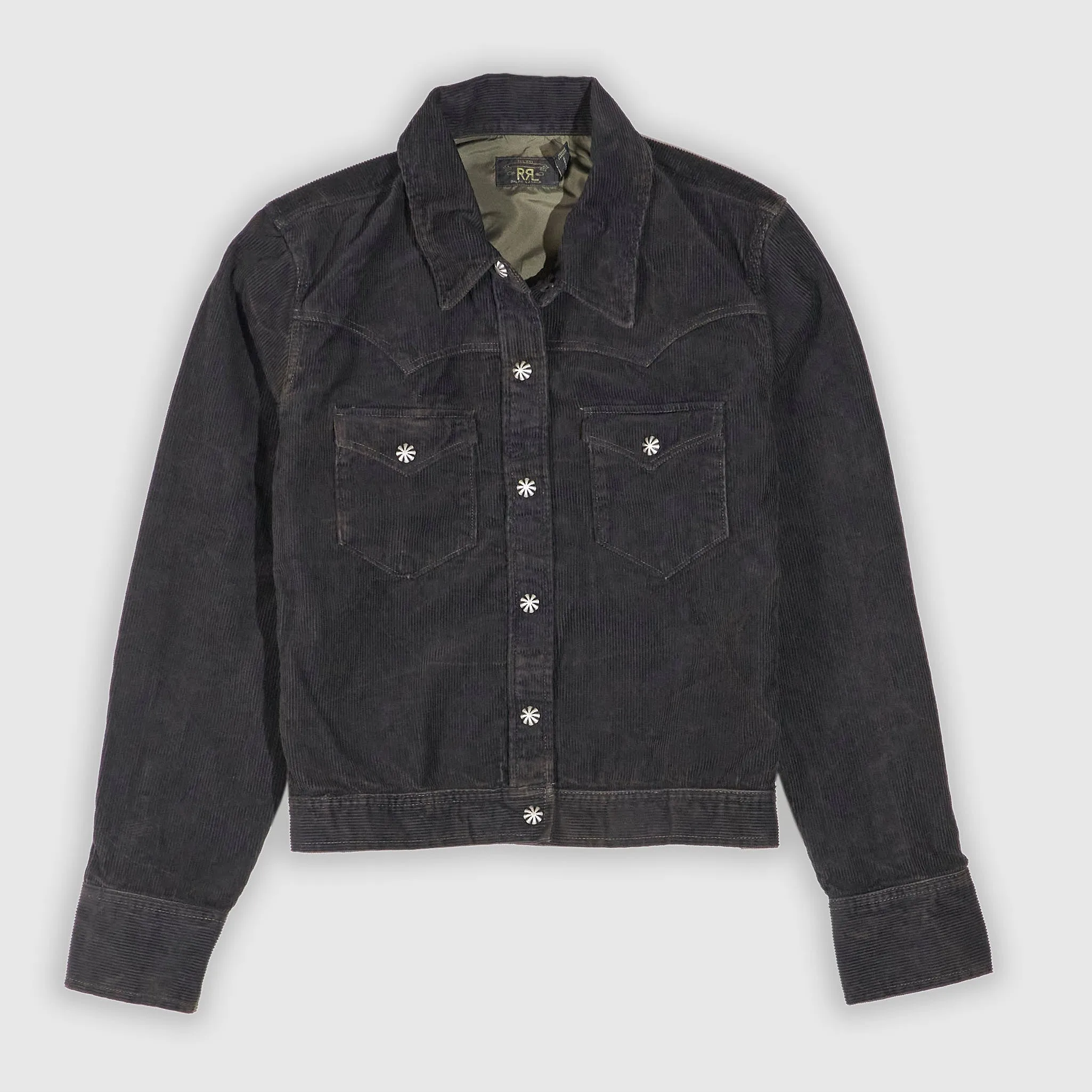 Double RL Ladies Corduroy Western Jacket sold by DeeCee style