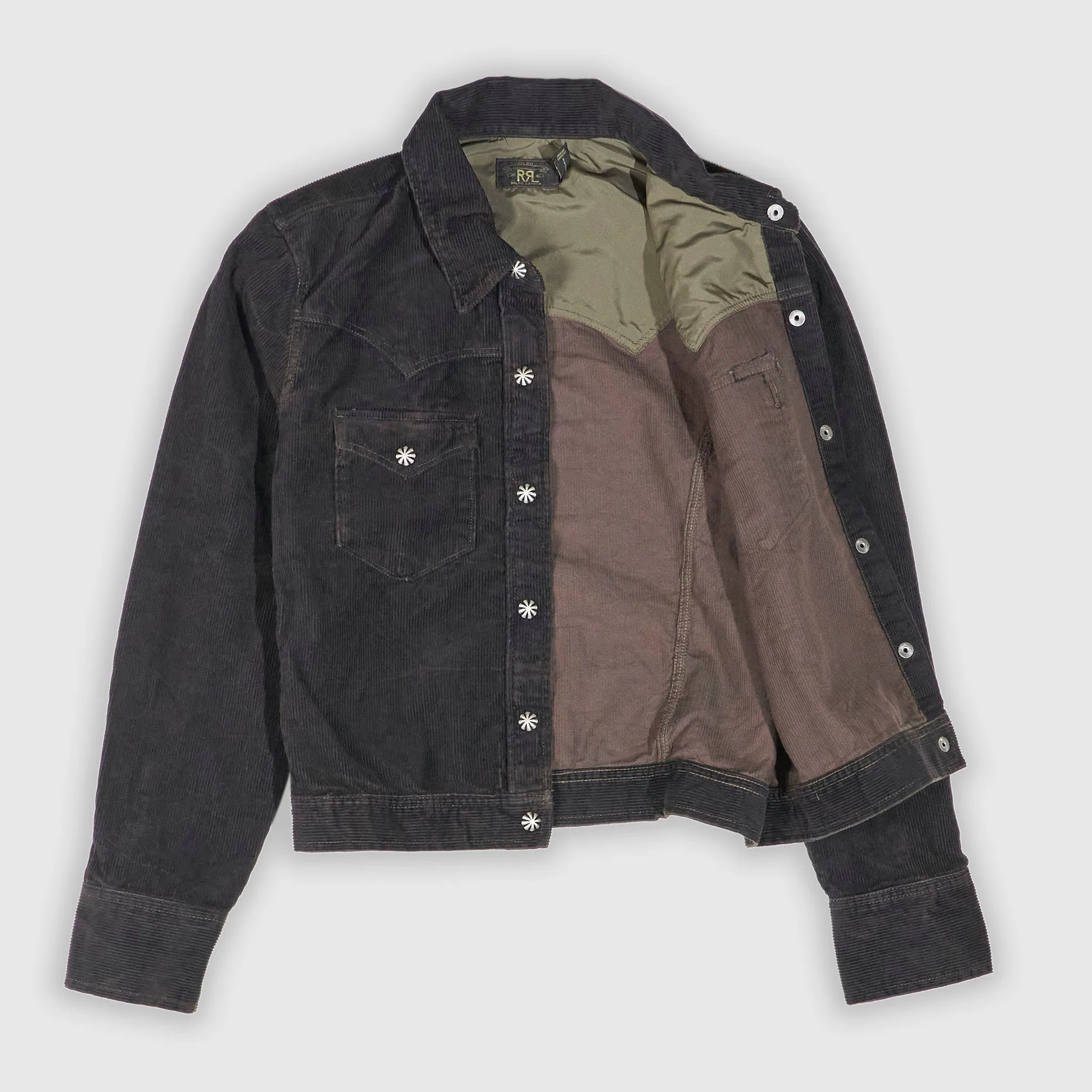 Double RL Ladies Corduroy Western Jacket sold by DeeCee style product image thumbnail 2