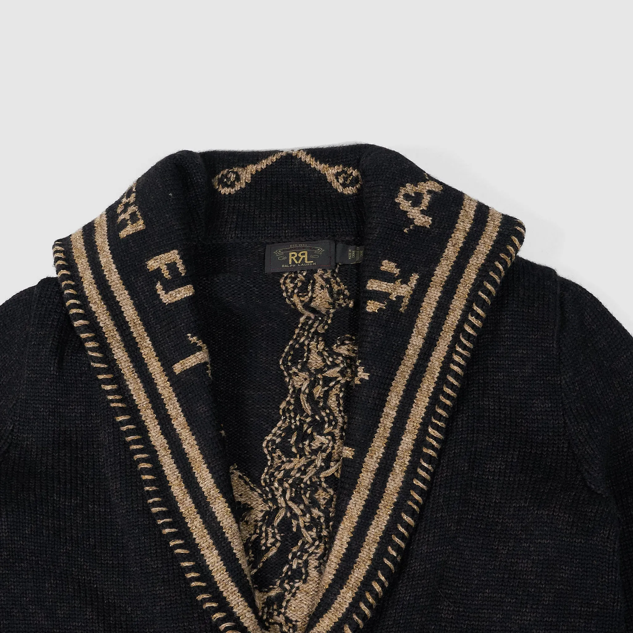 Double RL Ladies Shawl Collar Wool/ Silk Cardigan Jacket sold by DeeCee style product image thumbnail 2