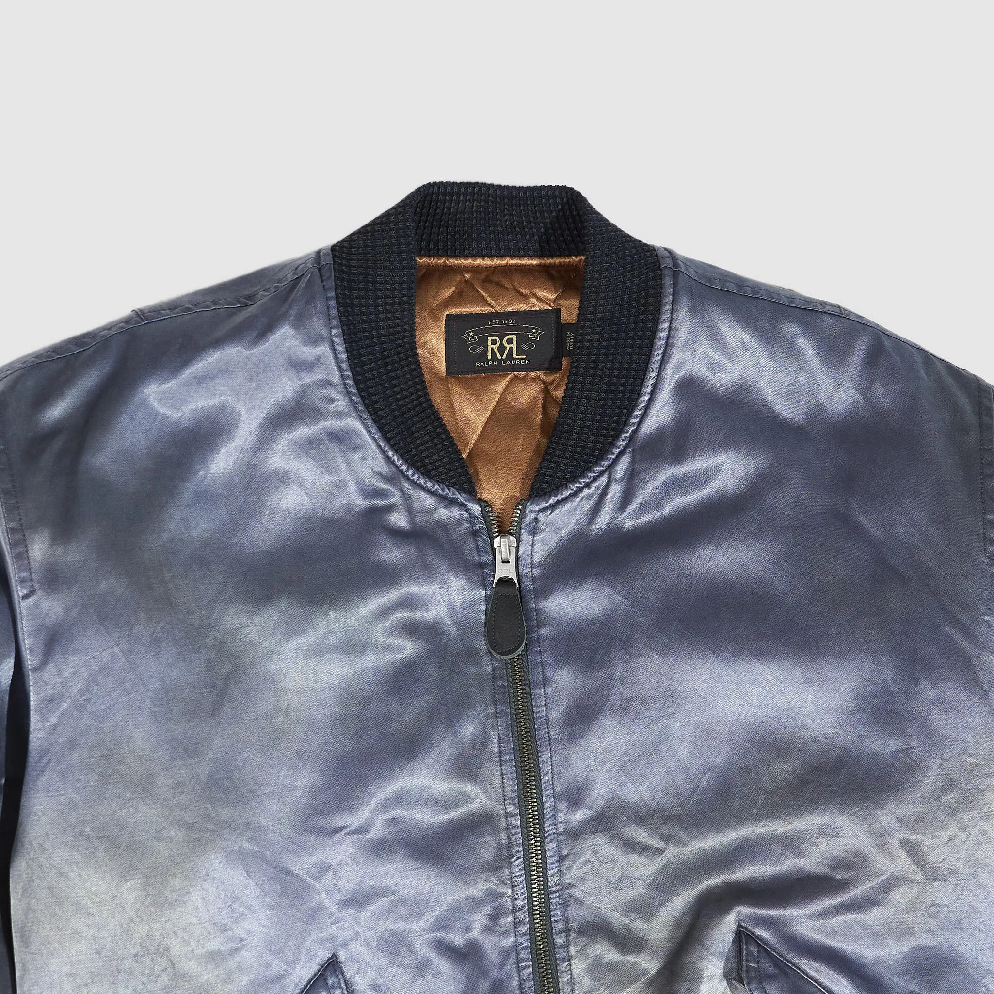 Double RL Embroidered Satin Pilot Jacket sold by DeeCee style product image thumbnail 3