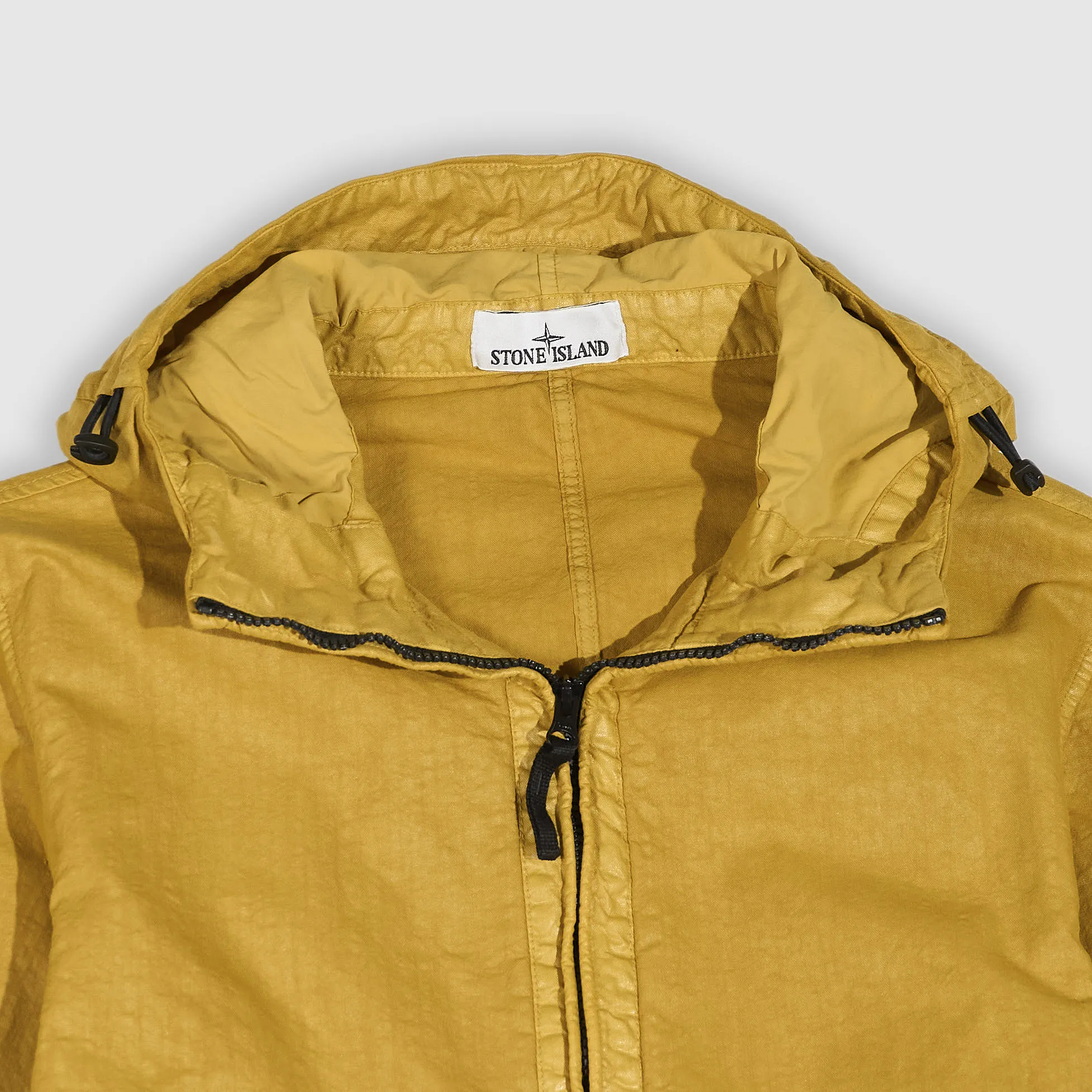 Stone Island Organic-Look Panama Hooded Jacket sold by DeeCee style product image thumbnail 3