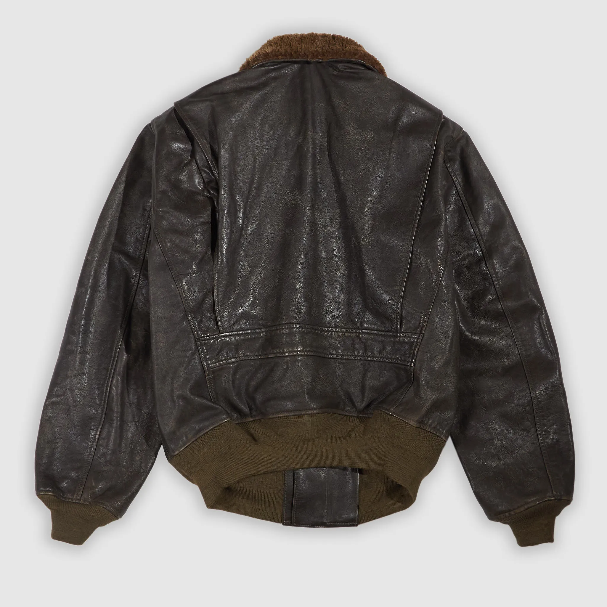 Double RL Leather Bomber Jacket sold by DeeCee style product image thumbnail 3