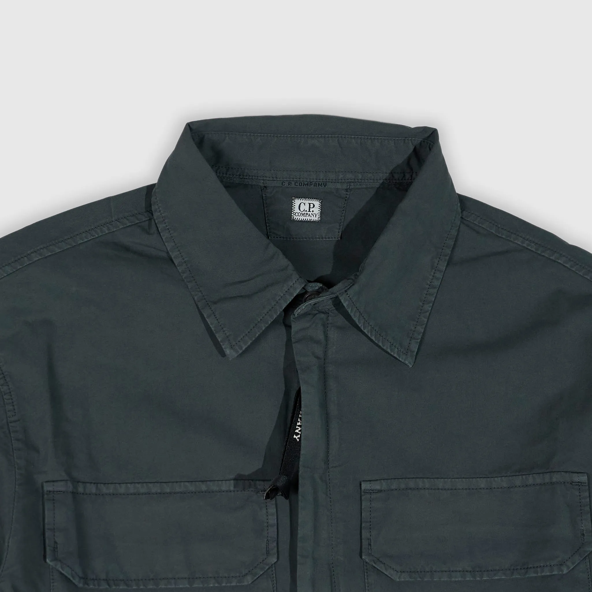 C.P. Company Zip Long Sleeve Overshirt sold by DeeCee style product image thumbnail 3