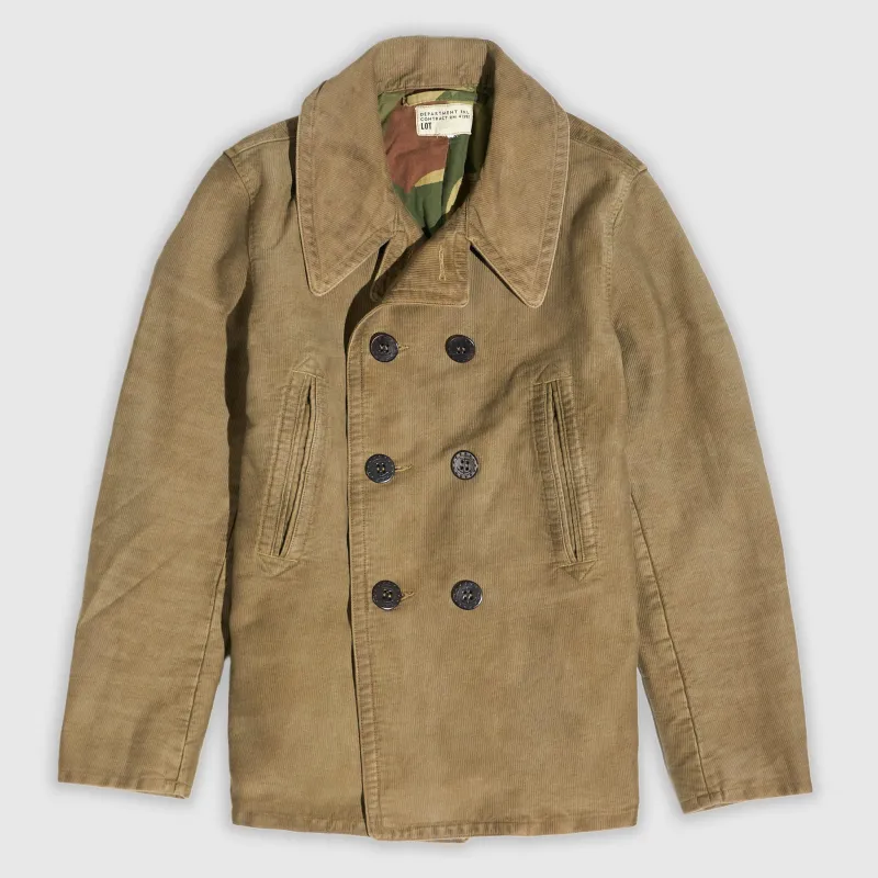 Double RL Lined P-Coat Leahy sold by DeeCee style