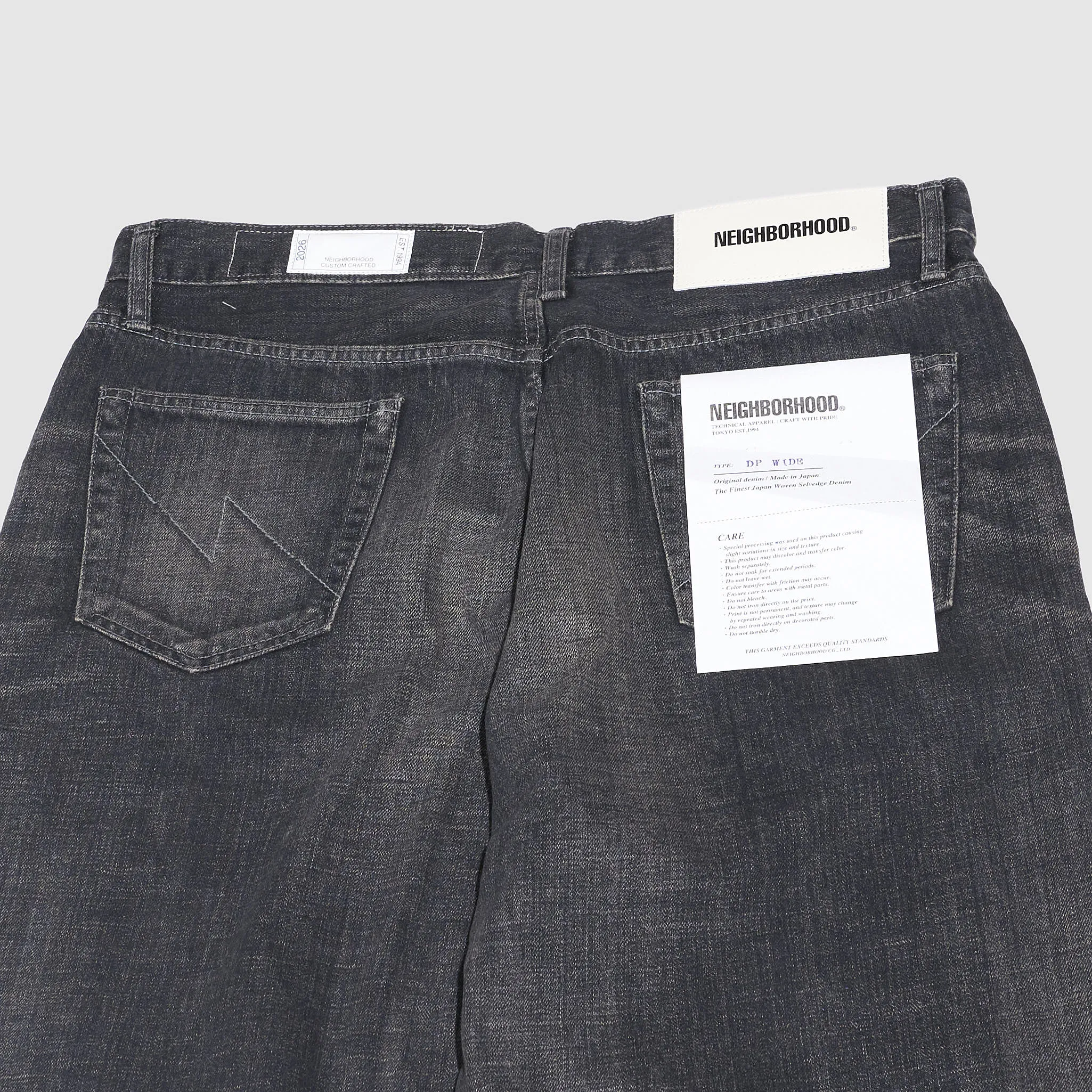 Neighborhood 5-P Timeworn Wide Jeans sold by DeeCee style product image thumbnail 5
