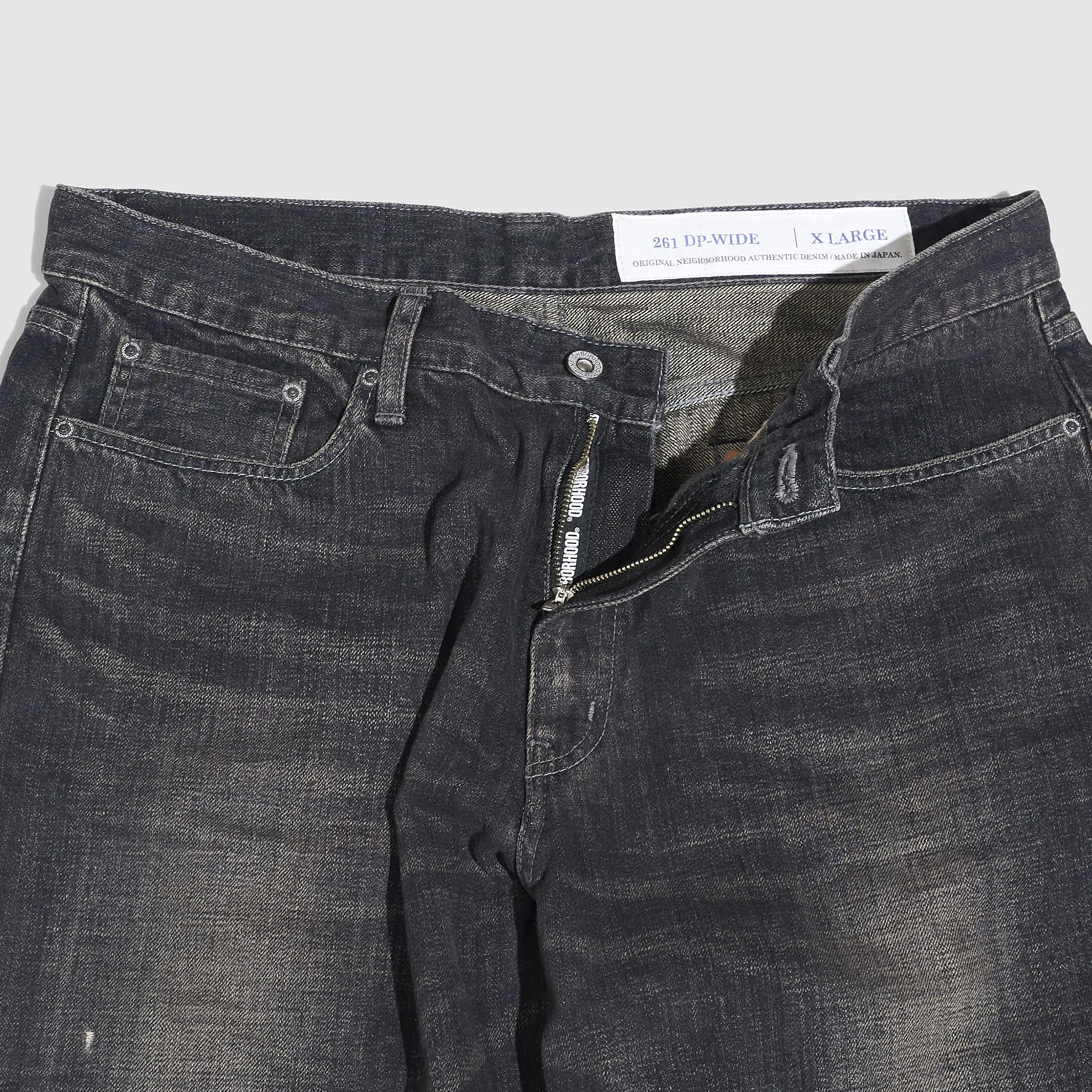 Neighborhood 5-P Timeworn Wide Jeans sold by DeeCee style product image thumbnail 3