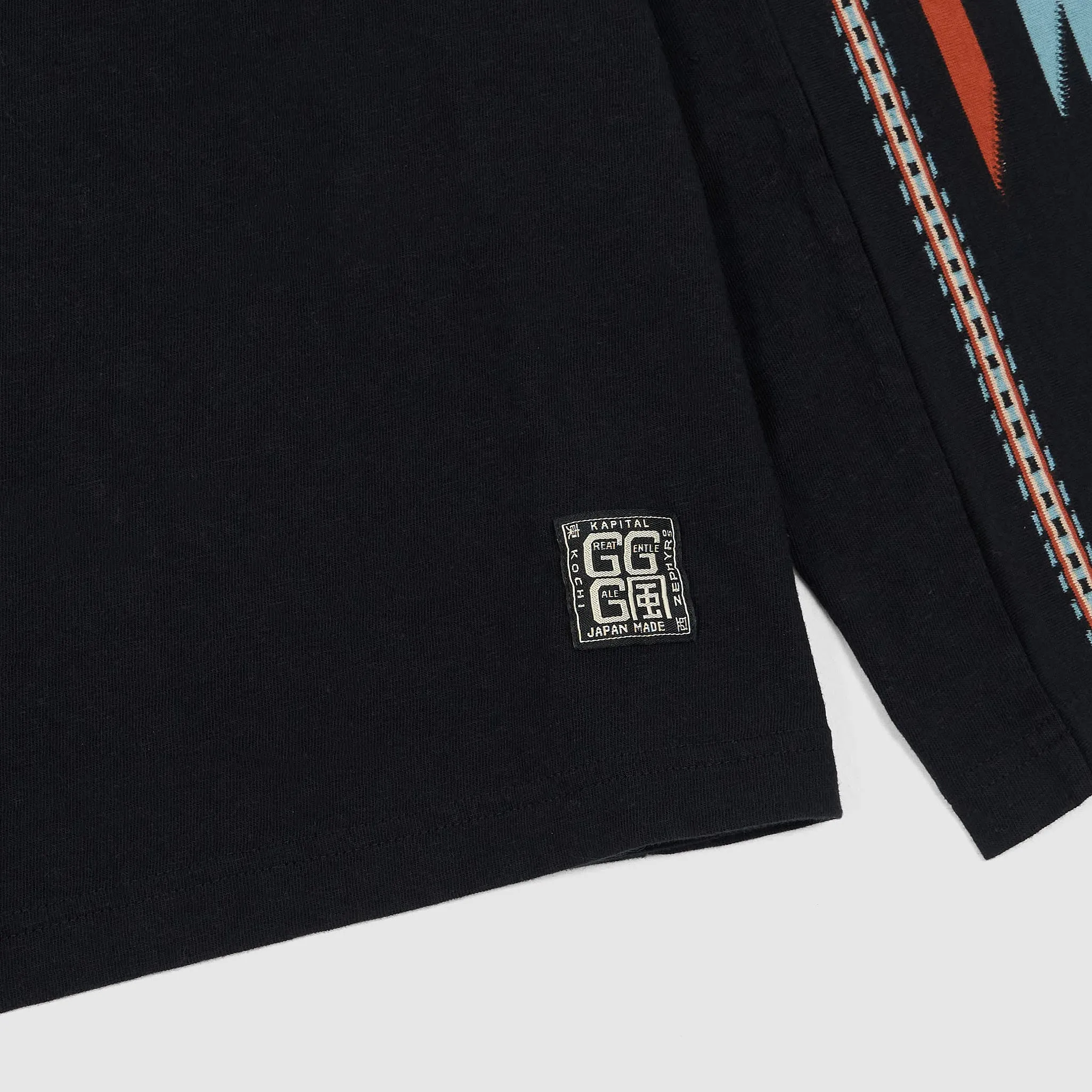 Kapital Long Sleeve Ortega Football Pullover sold by DeeCee style product image thumbnail 5