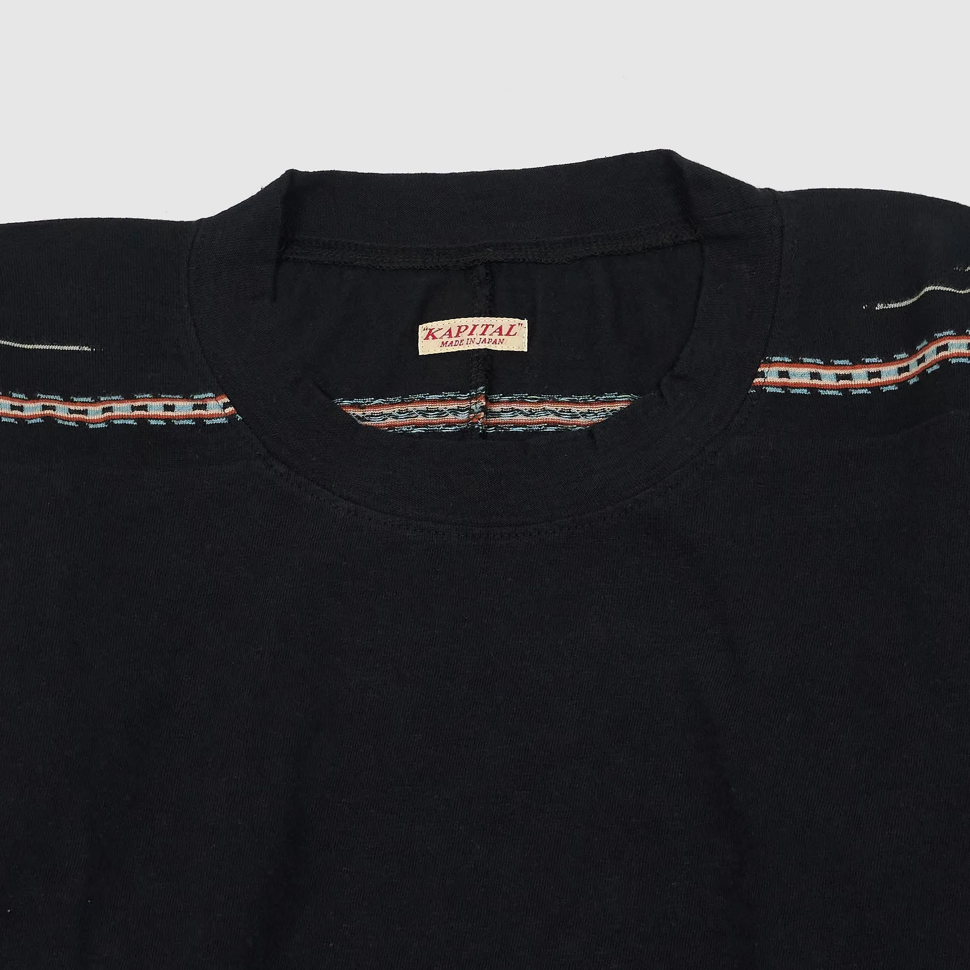 Kapital Long Sleeve Ortega Football Pullover sold by DeeCee style product image thumbnail 3