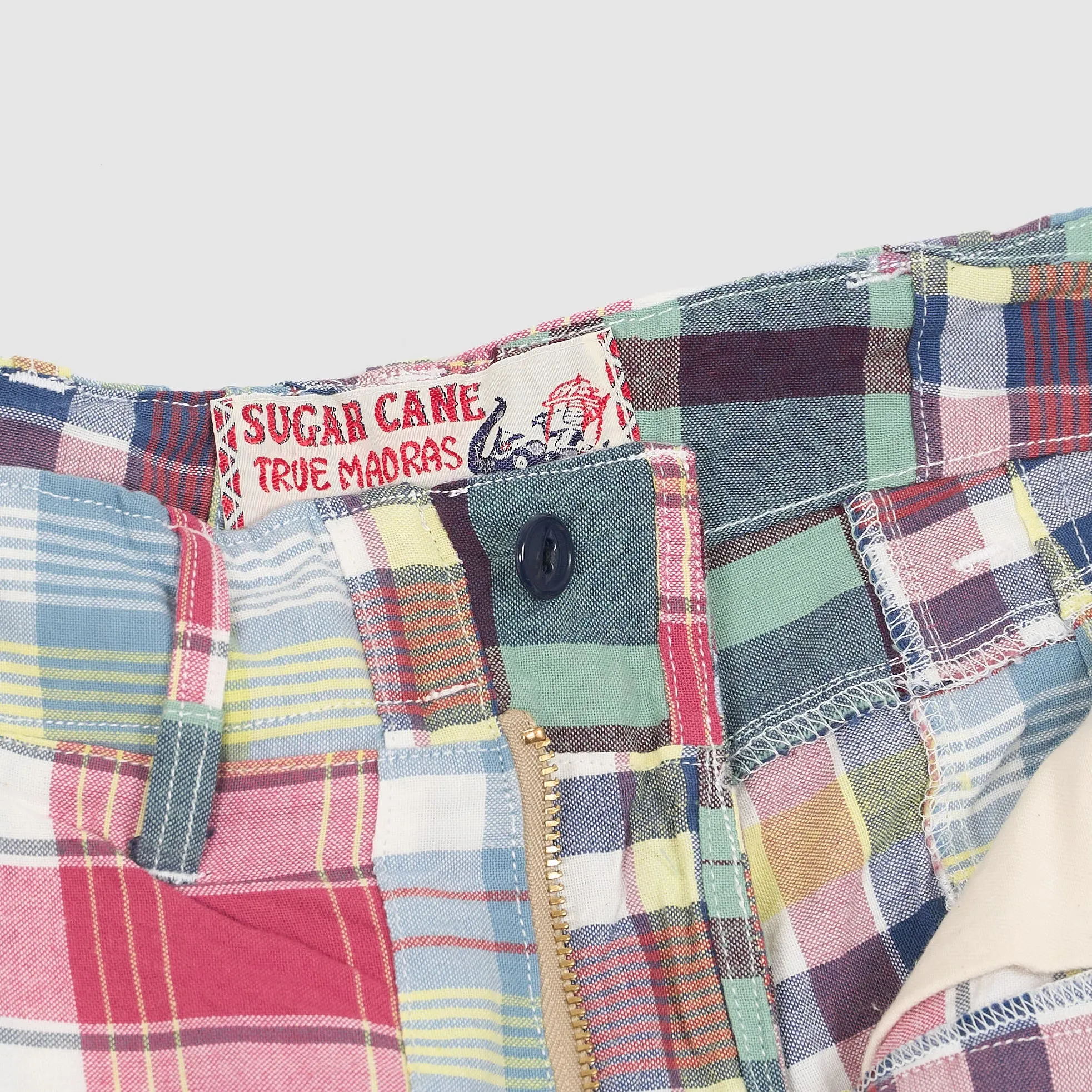 Sugar Cane Patchwork Caro Shorts sold by DeeCee style product image thumbnail 3