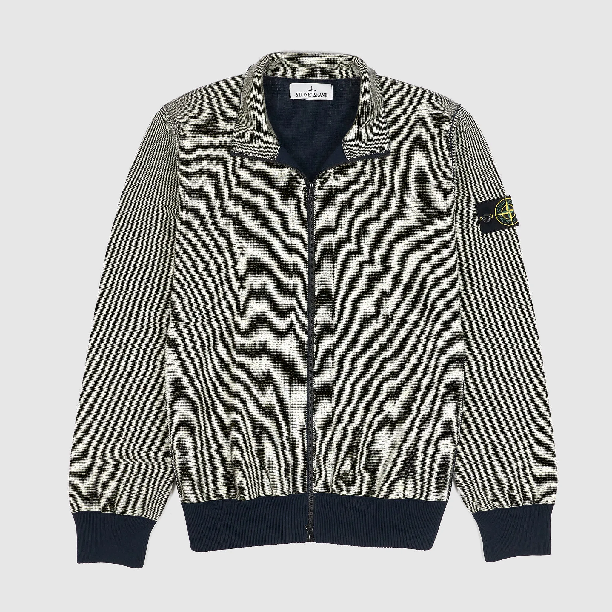 Stone Island Full Zip Knit Pullover sold by DeeCee style