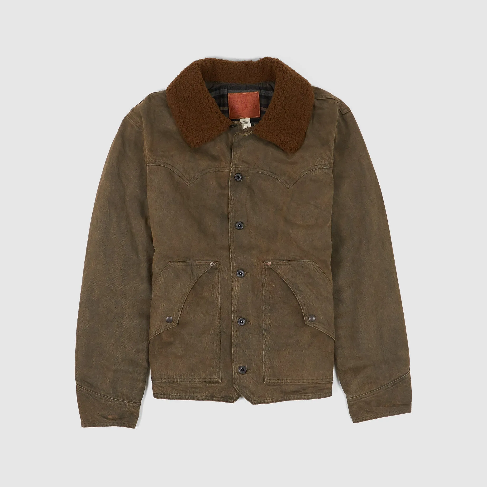 Double RL Lined Canvas Western Jacket sold by DeeCee style