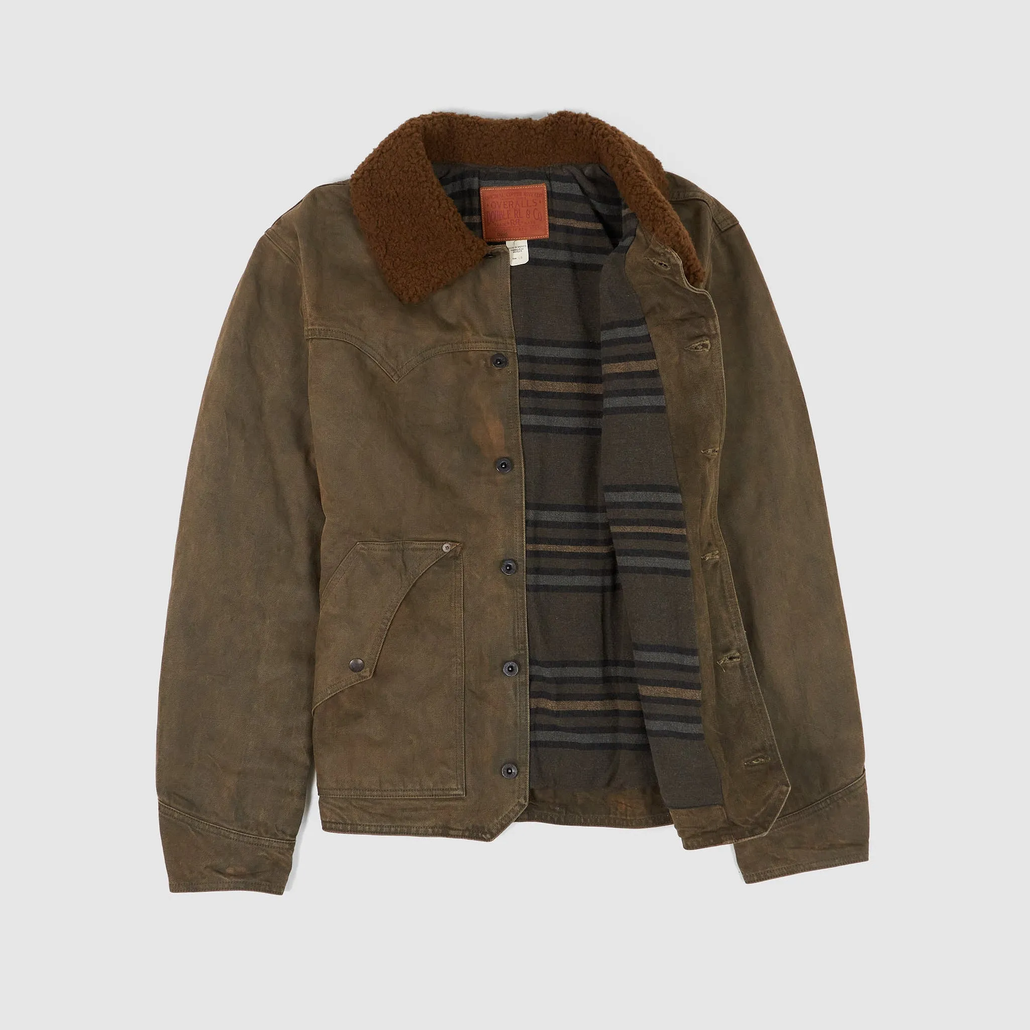Double RL Lined Canvas Western Jacket sold by DeeCee style product image thumbnail 3