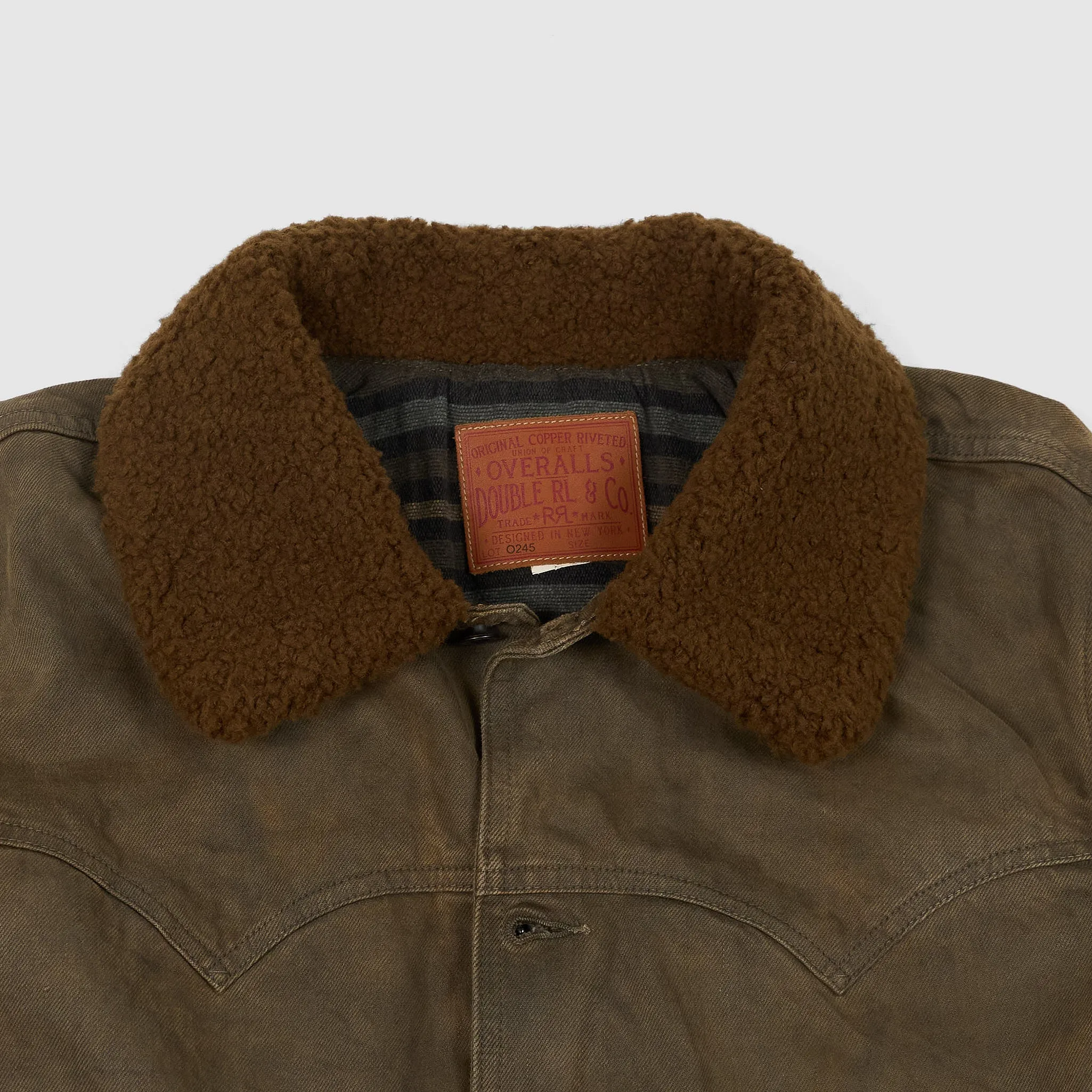Double RL Lined Canvas Western Jacket sold by DeeCee style product image thumbnail 4