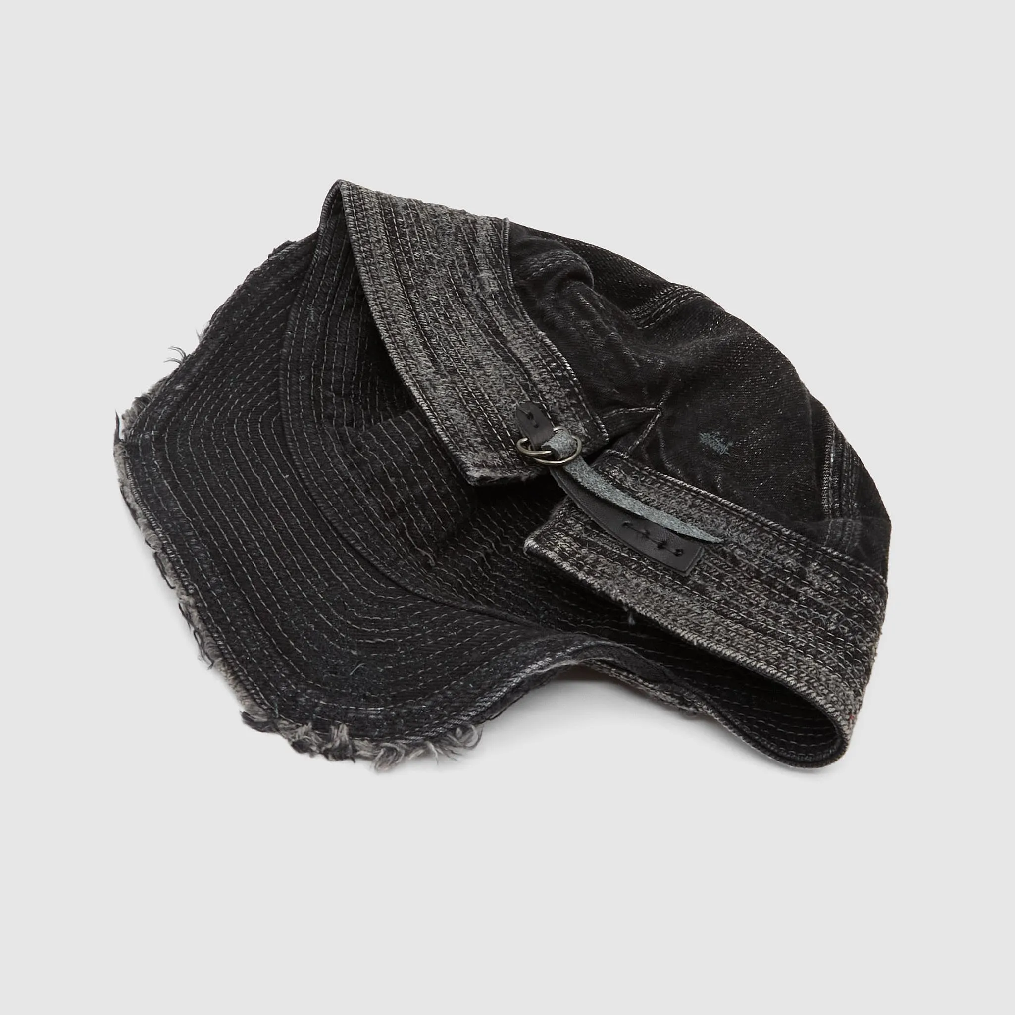 Kapital Black Denim Cap The Old Man and Sea sold by DeeCee style product image thumbnail 5