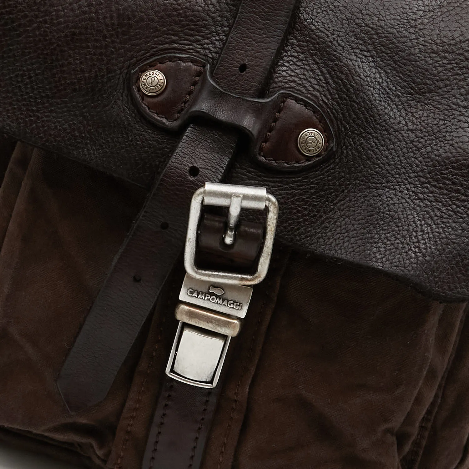 Campomaggi Canvas Cross Body Bag sold by DeeCee style product image thumbnail 5