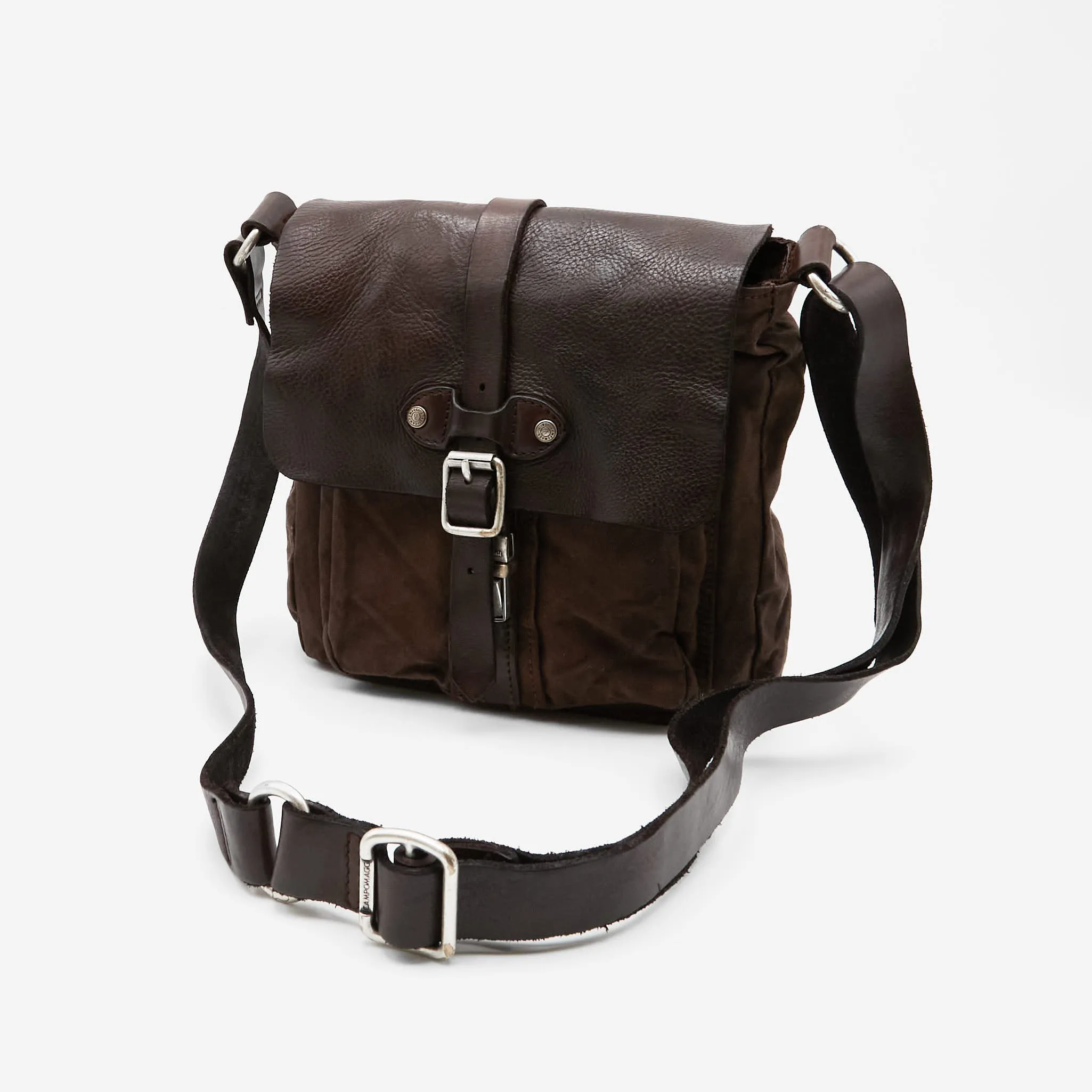 Campomaggi Canvas Cross Body Bag sold by DeeCee style