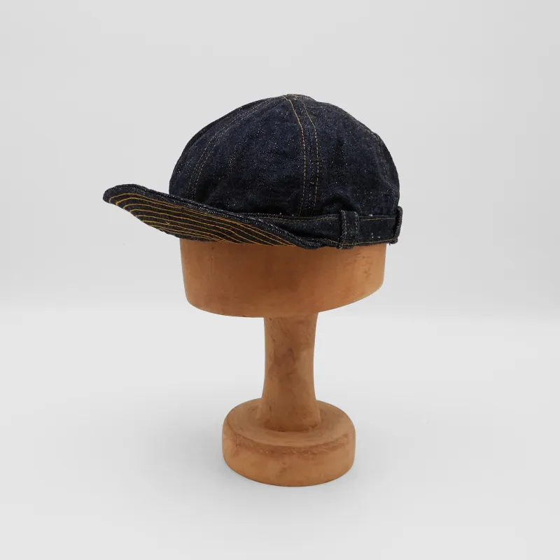 Samurai Jeans Denim Engineer Cap Limited Edition 17oz. sold by DeeCee style