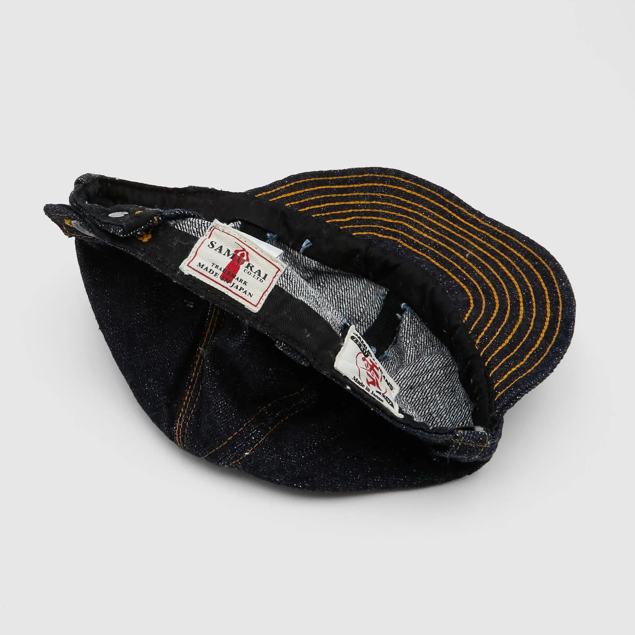 Samurai Jeans Denim Engineer Cap Limited Edition 17oz. sold by DeeCee style product image thumbnail 5