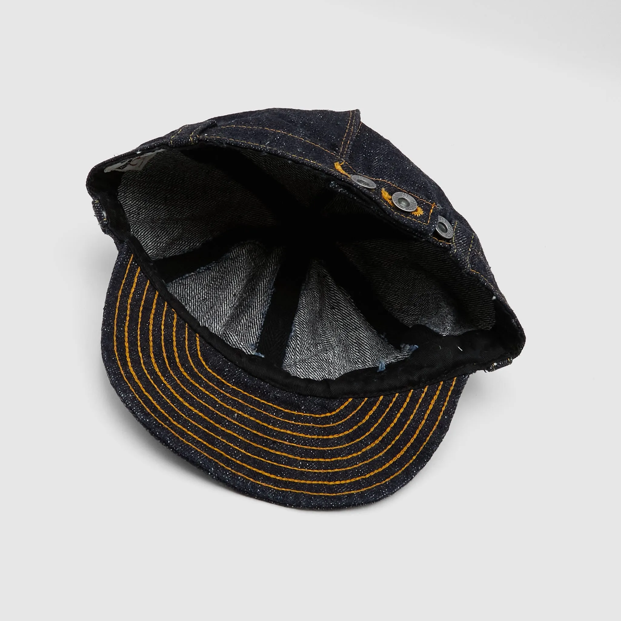 Samurai Jeans Denim Engineer Cap Limited Edition 17oz. sold by DeeCee style product image thumbnail 4
