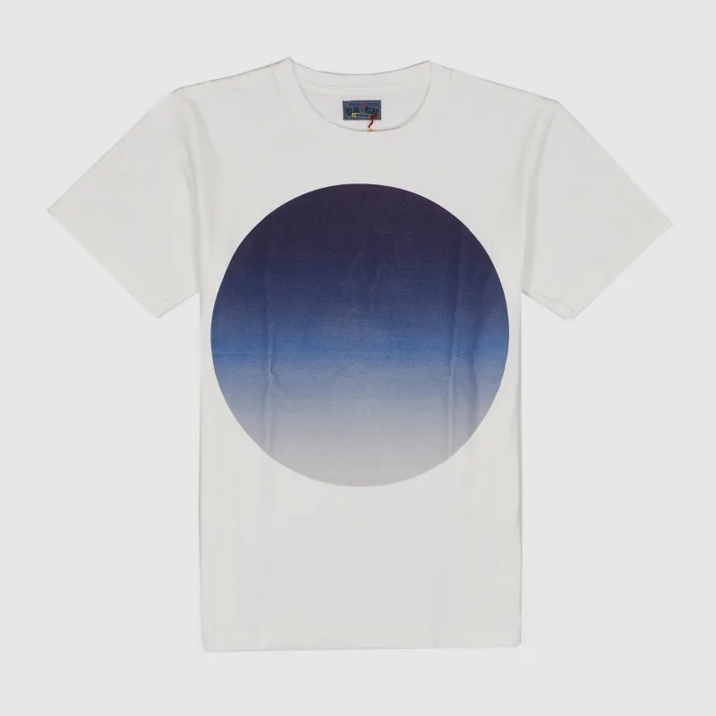 Blue Blue Japan Short Sleeve Circle Print Crew Neck Tee T-Shirt sold by DeeCee style