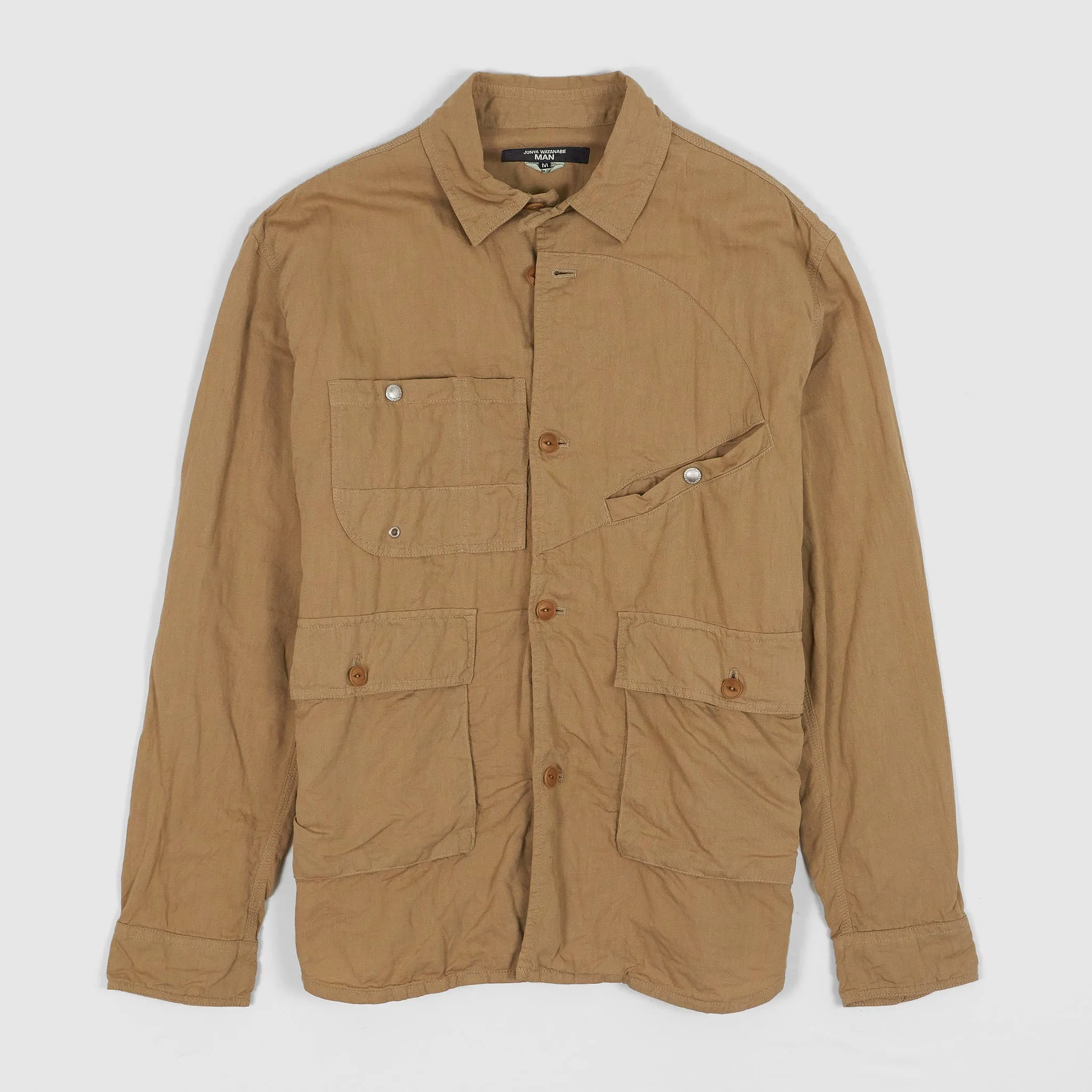 Junya Watanabe MAN Multi- Pocket Overshirt sold by DeeCee style