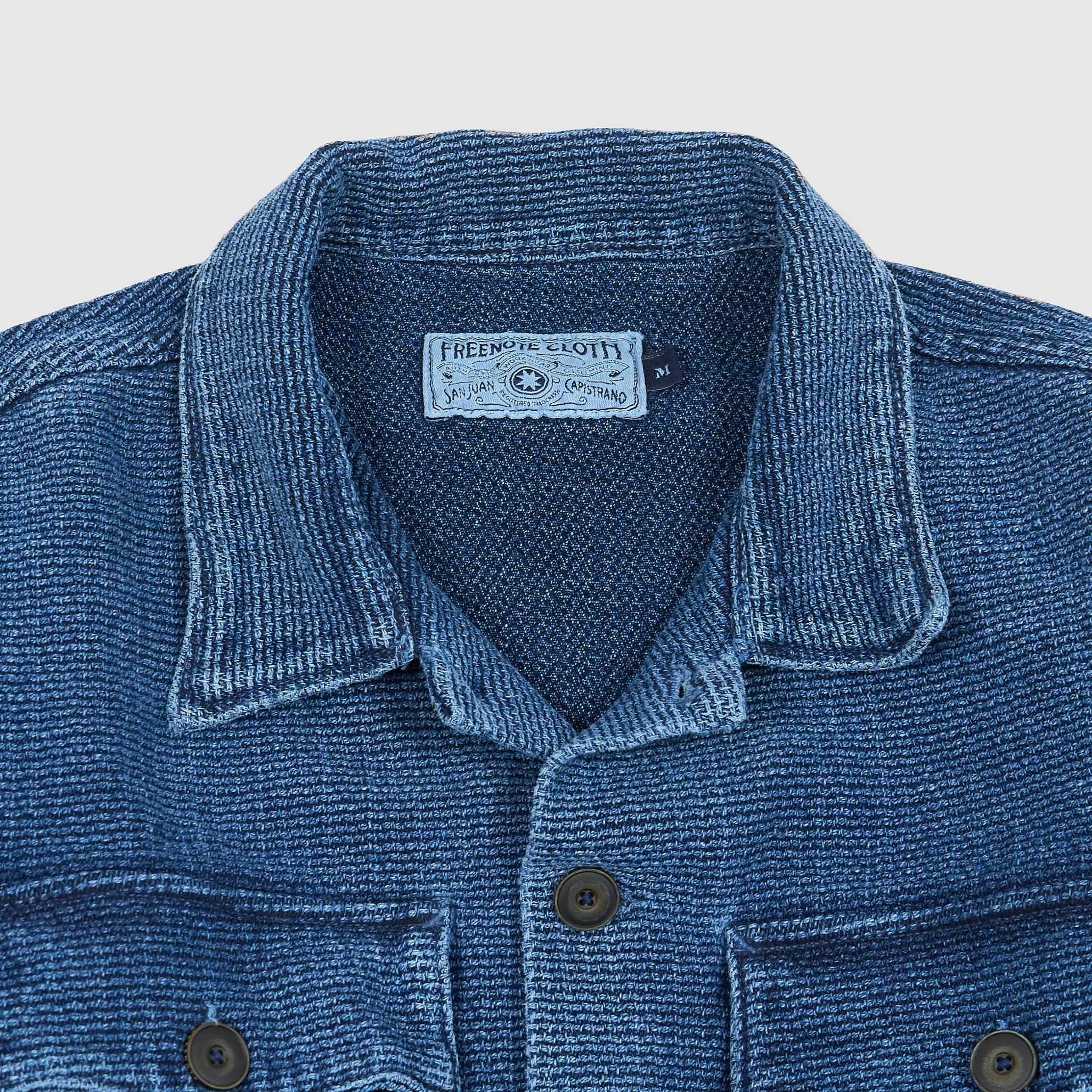 Freenote Cloth Sashiko Overshirt sold by DeeCee style product image thumbnail 4