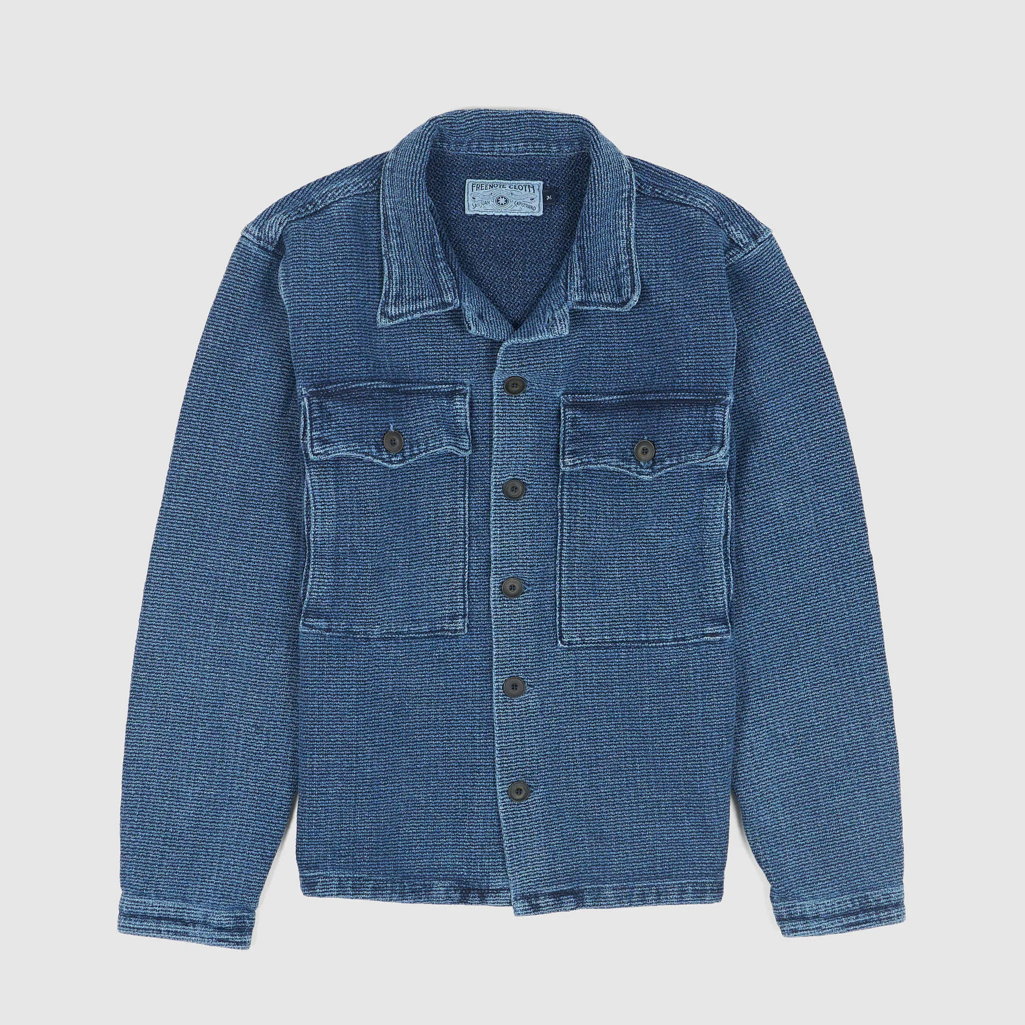 Freenote Cloth Sashiko Overshirt sold by DeeCee style