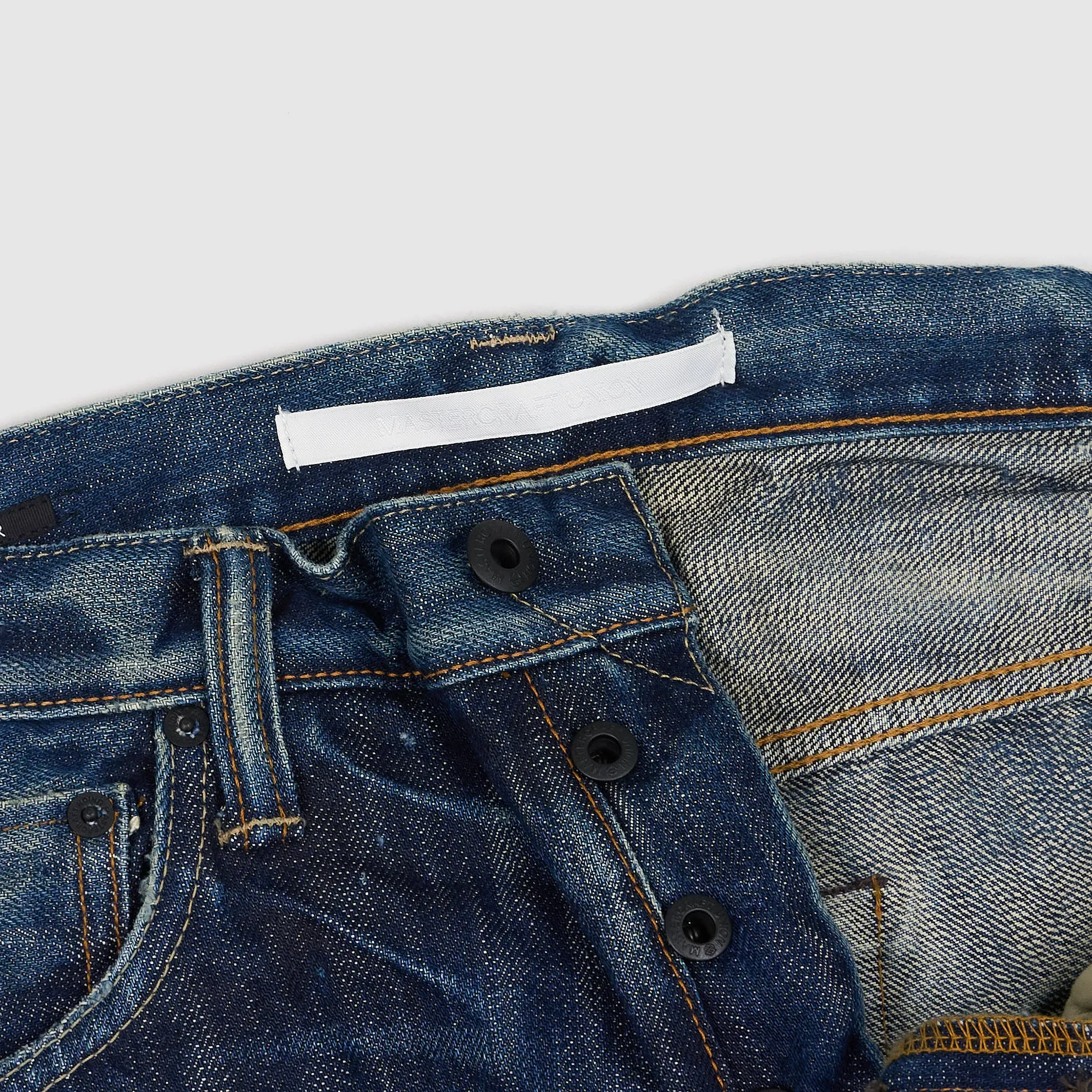 Master Craft Union 5-Pocket Slim Tapered Paper Denim Jeans sold by DeeCee style product image thumbnail 5
