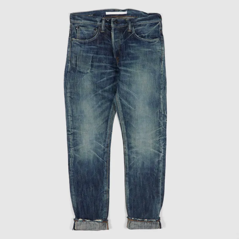 Master Craft Union 5-Pocket Slim Tapered Paper Denim Jeans made by DeeCee style